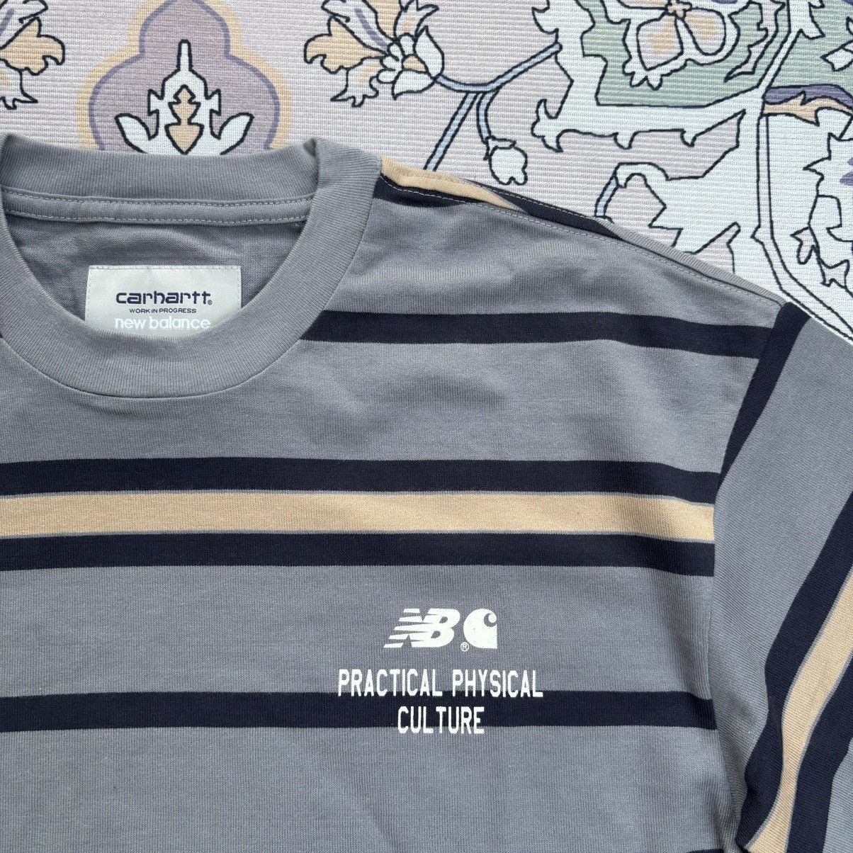 Carhartt Carhartt WIP × New Balance Short-Sleeve Sculpture Stripe Size US M / EU 48-50 / 2 - 3 Thumbnail