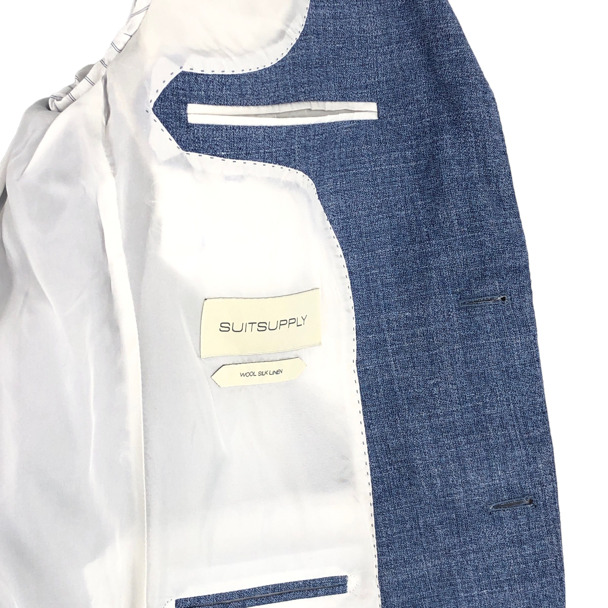 Suitsupply Lazio Single Breasted Wool Blazer Size EU:46; UK:36; US:36S Size 36S - 7 Thumbnail