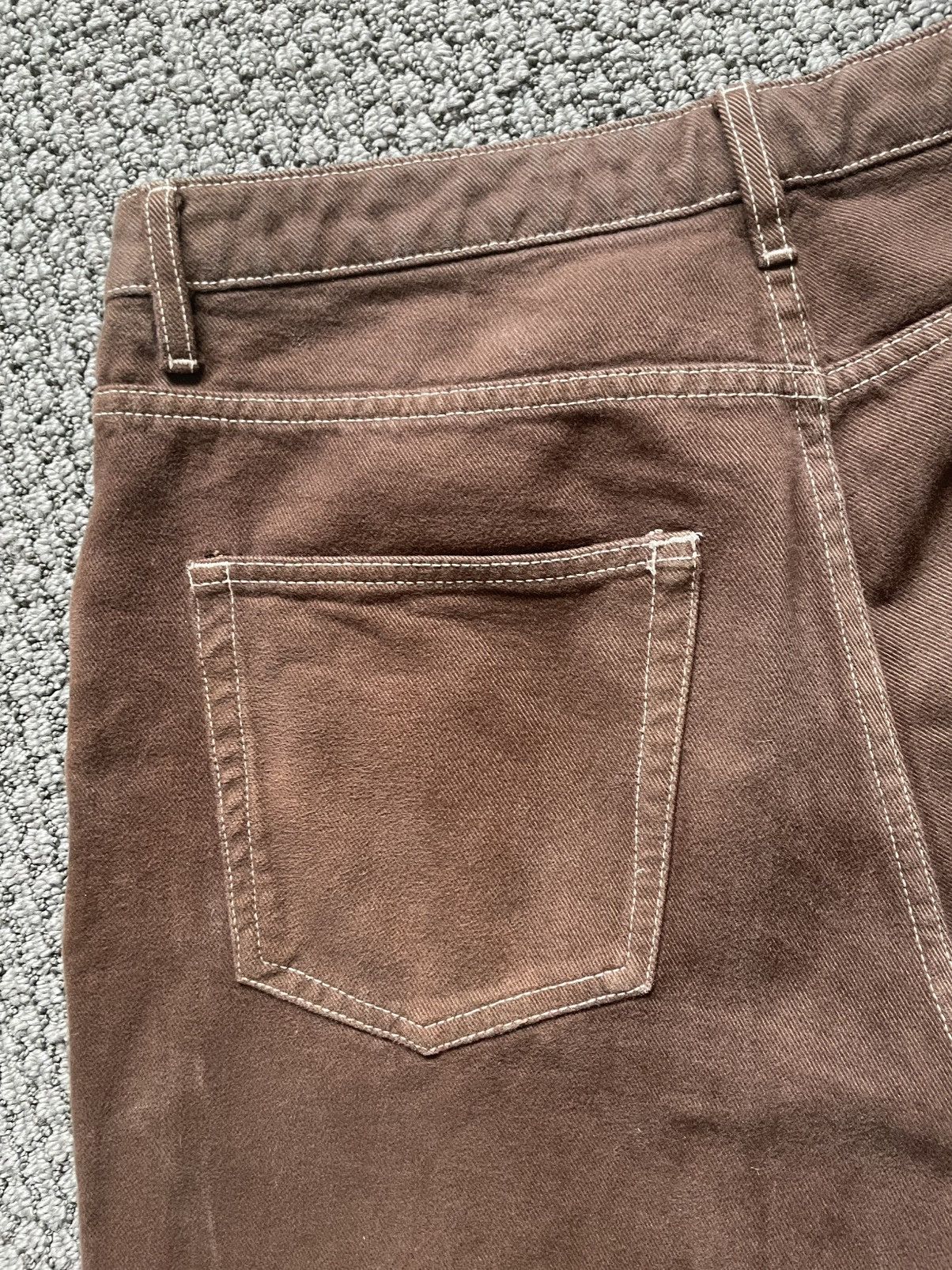 Other American Vintage Brown Denim Pants Size US 32 / EU 48 - 4 Thumbnail