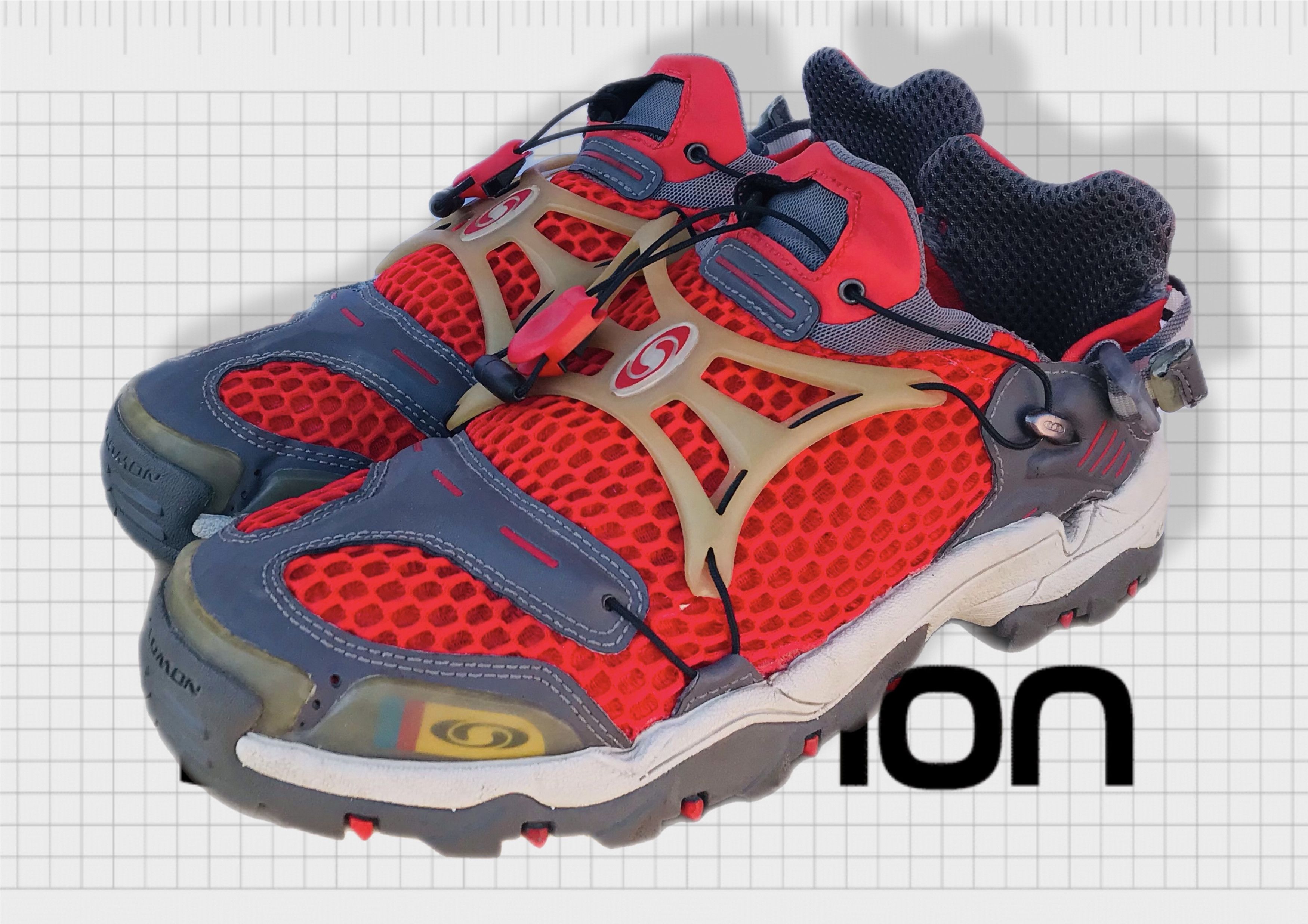 Salomon Salomon Techamphibian Sandals Hiking Vintage Water Shoes Y2K Size US 8.5 / EU 41-42 - 1 Thumbnail