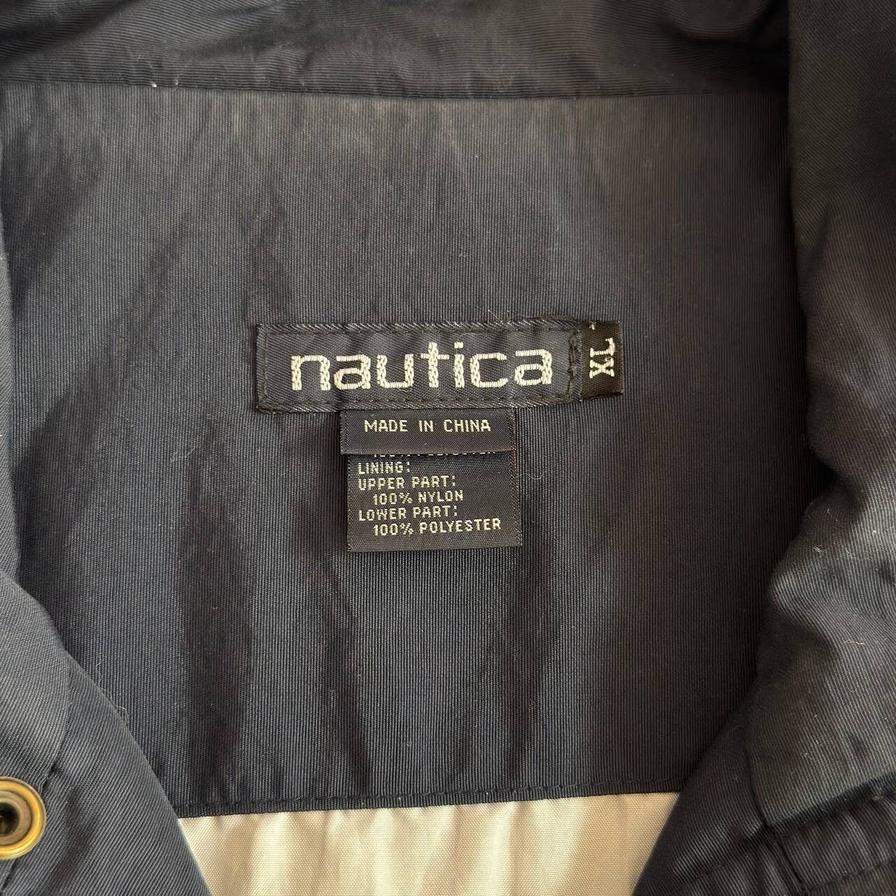 Nautica × Vintage 90s Nautica Vintage Outdoor Full Zip Jacket Size US XL / EU 56 / 4 - 14 Thumbnail