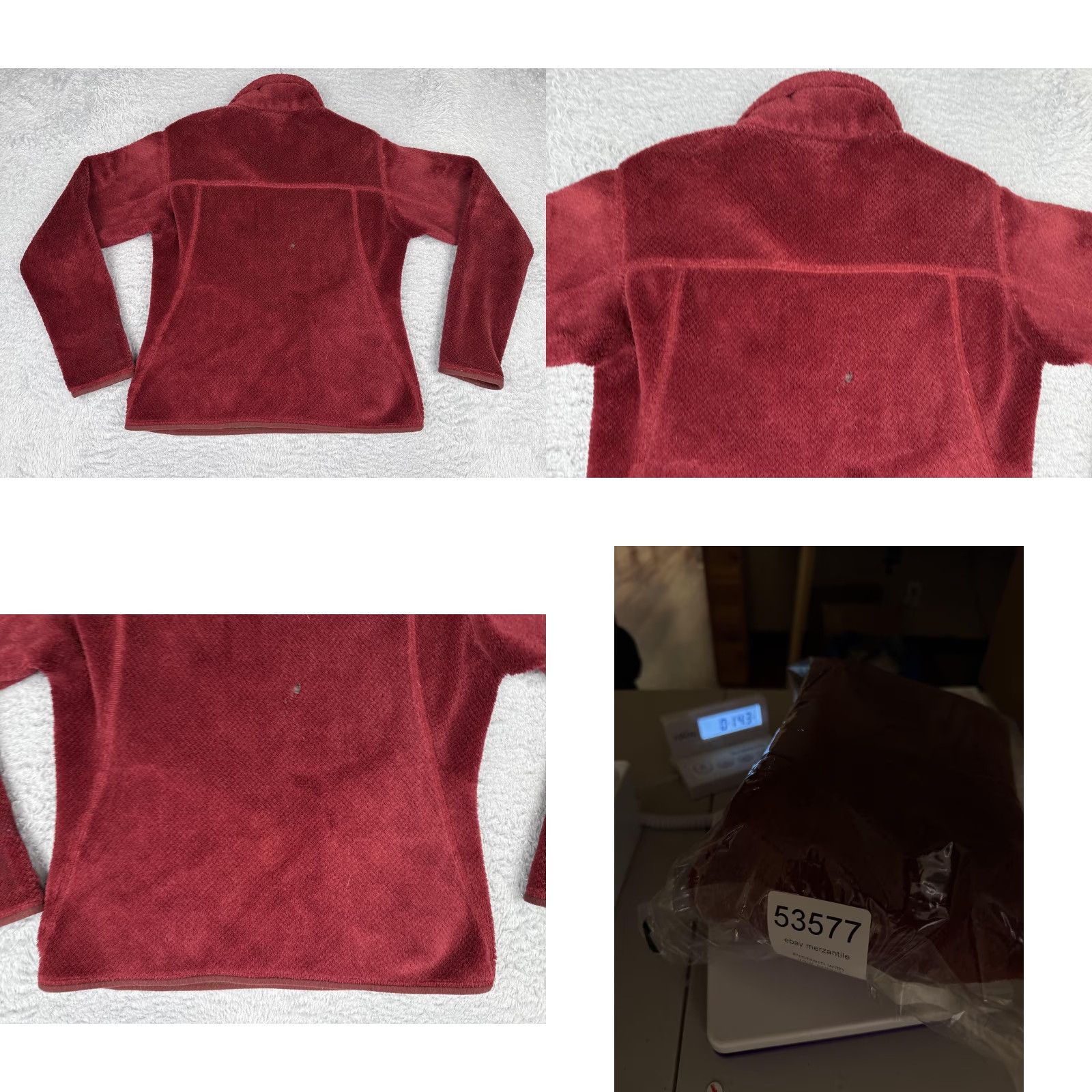 Patagonia Patagonia Jacket Womens Medium Red Fleece Snap Pullover Pockets Outdoor Hiking Size M / US 6-8 / IT 42-44 - 9 Thumbnail
