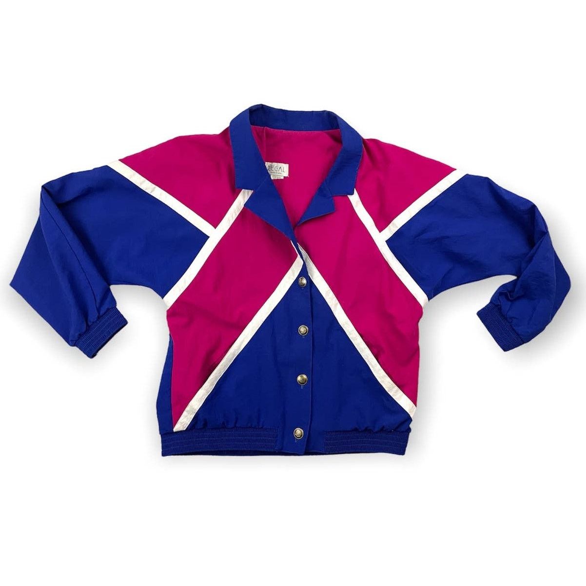 REGAL VTG Regal Windbreaker Retro Jacket Small Women's 90's Size S / US 4 / IT 40 - 1 Thumbnail