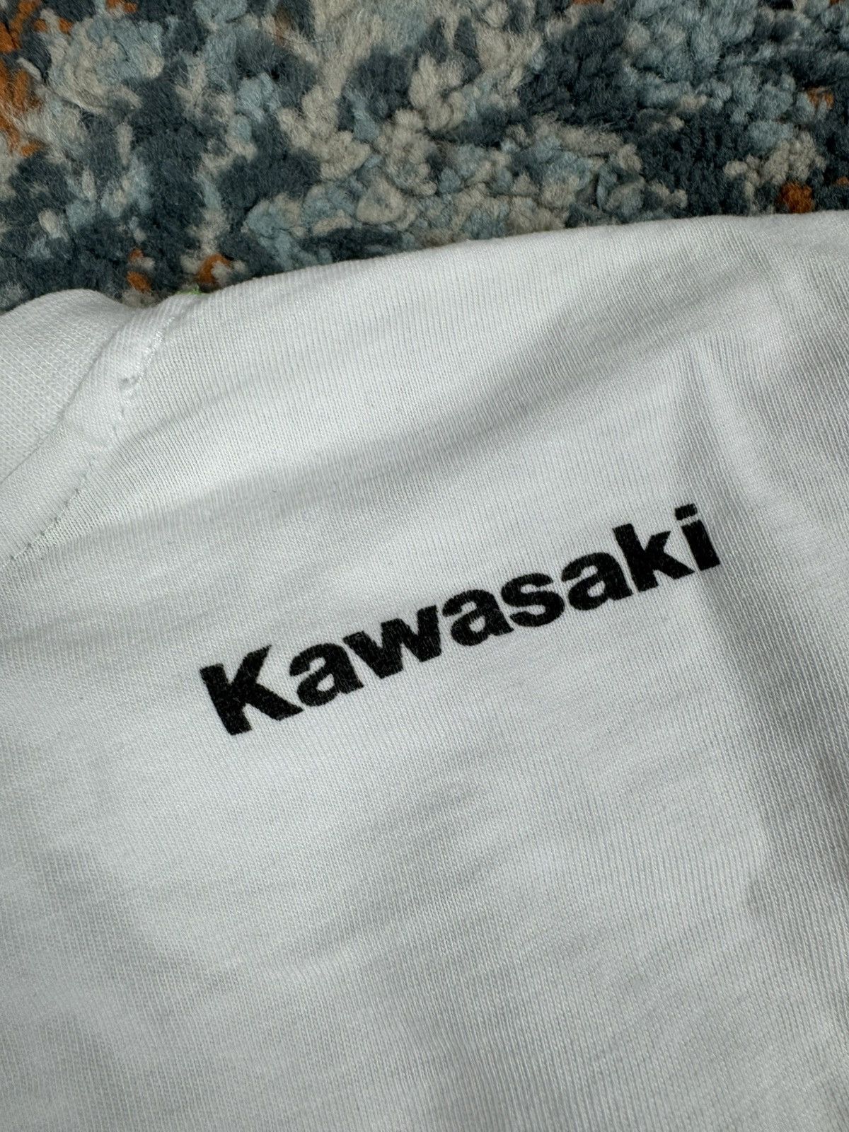 Vintage Vintage Y2K Kawasaki Ninja motorcycle graphic tee racing Size US L / EU 52-54 / 3 - 8 Thumbnail