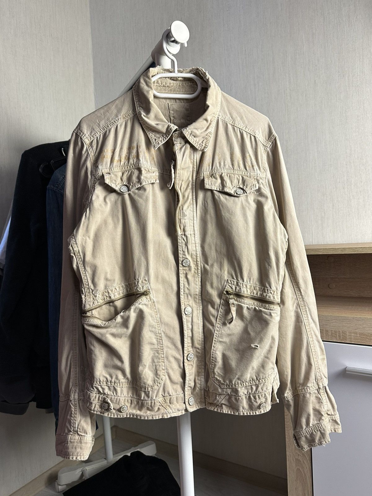 Diesel Diesel vintage faded jacket Size US L / EU 52-54 / 3 - 1 Thumbnail