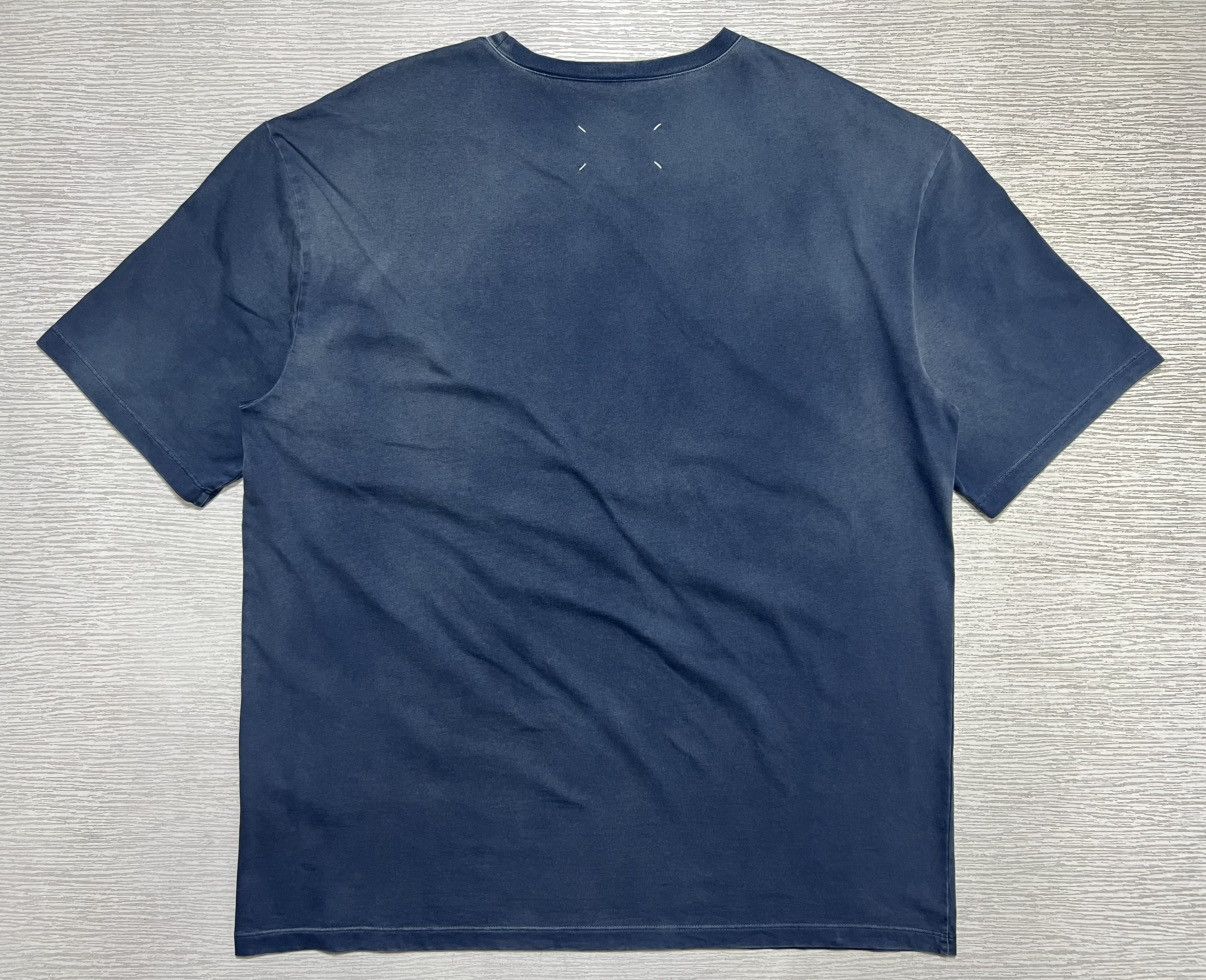 Maison Margiela Maison Margiela - Oversized Overdye Logo T-Shirt Size US S / EU 44-46 / 1 - 2 Thumbnail