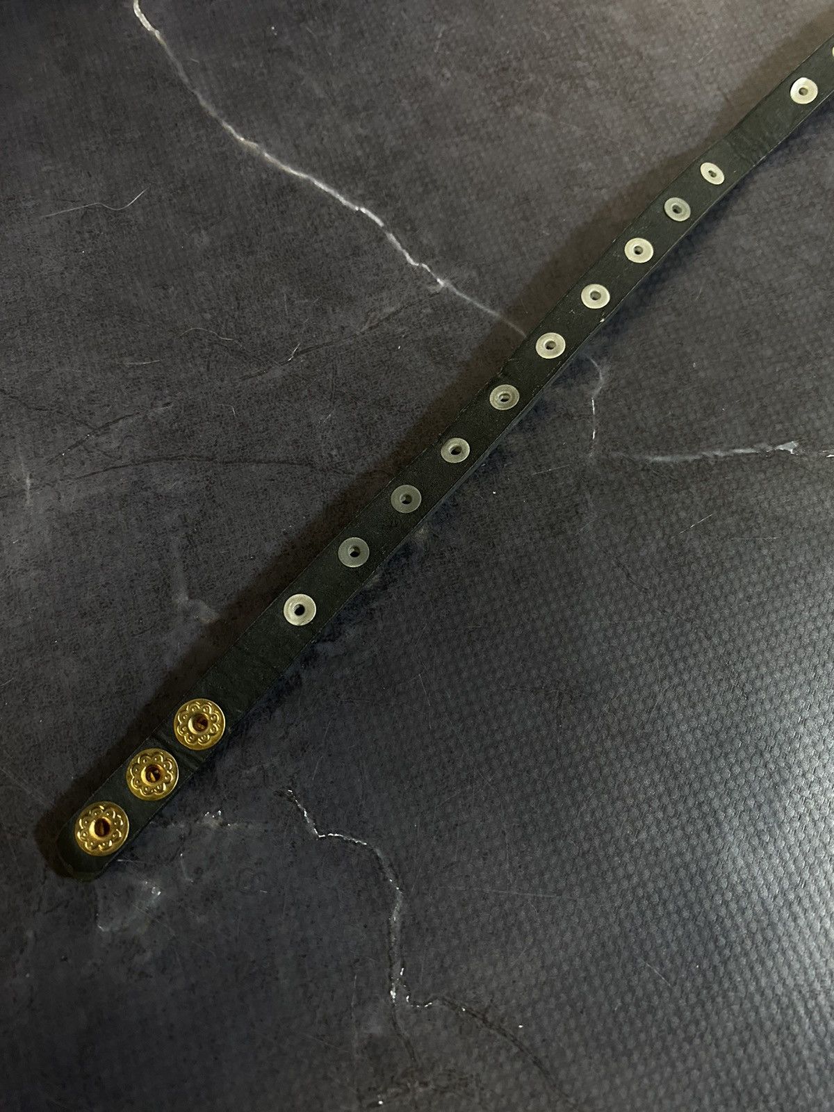 Jewelry × Vintage Extreme Dual Wrap Studded Black Strap Watch Japanese Brand Size ONE SIZE - 8 Thumbnail