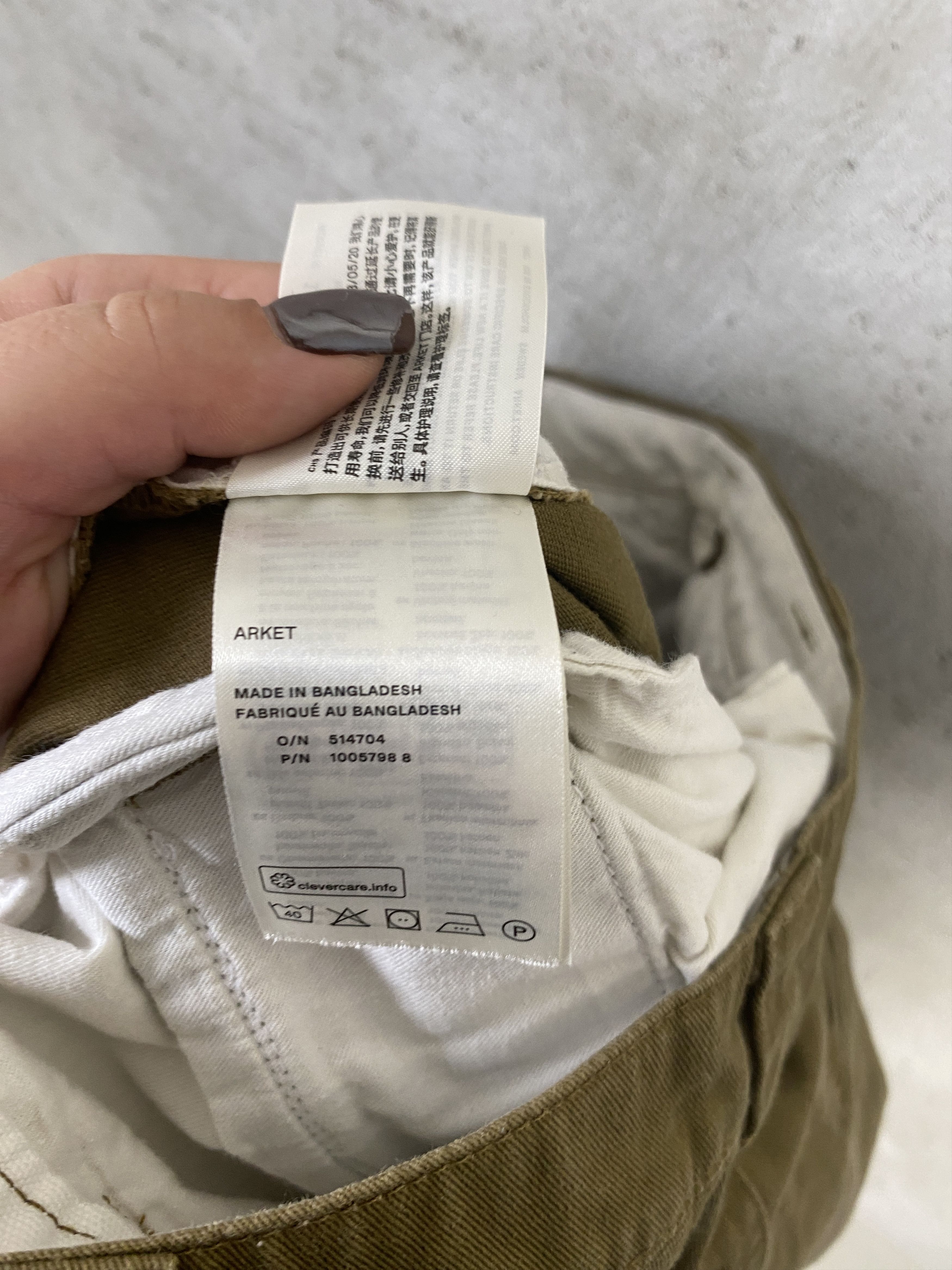 Arket Arket cotton twill pants casual formal scandi Size US 32 / EU 48 - 6 Thumbnail