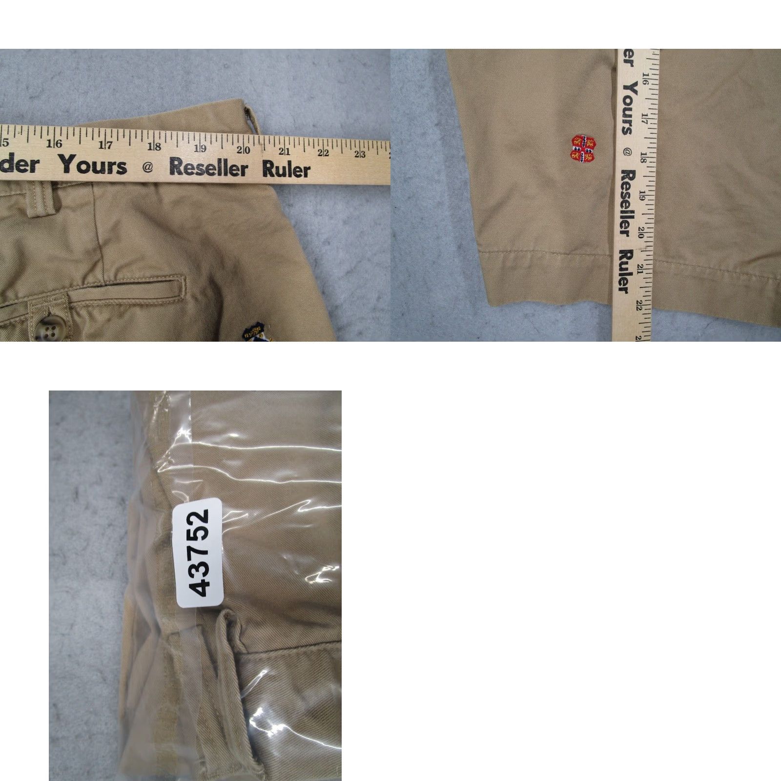 Polo Ralph Lauren Polo Ralph Lauren Beige Classic Fit Chino Shorts Mens 42 Size US XL / EU 56 / 4 - 8 Thumbnail