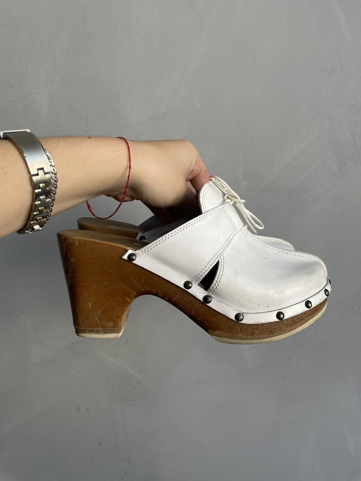 Hysteric Glamour Rare western clogs wooden guidi style boots woman 37 Size US 8 / IT 38 - 8 Thumbnail