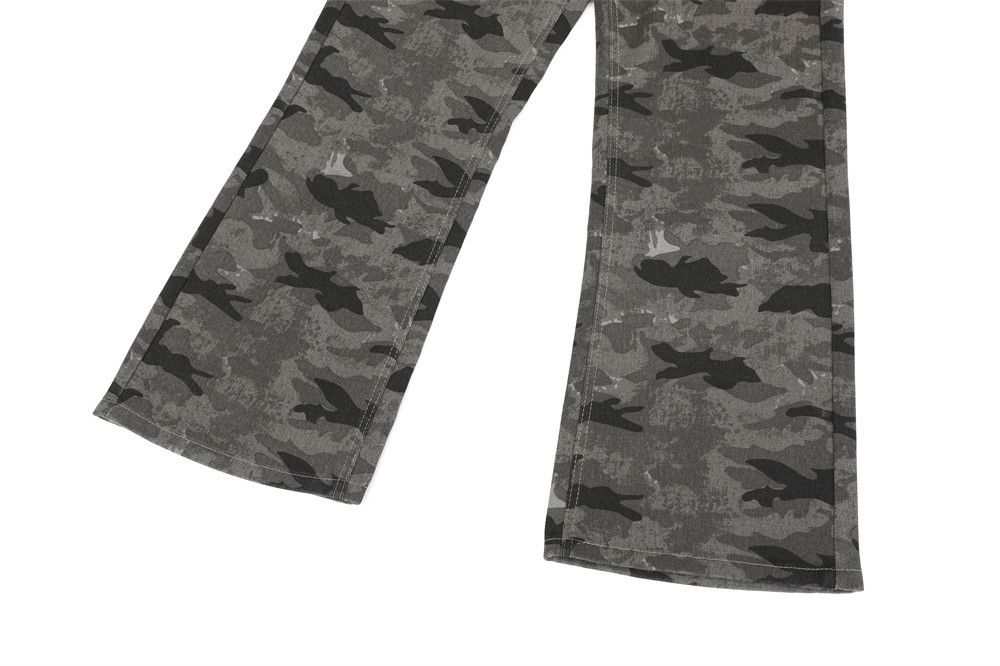 Vintage American retro casual loose men's camouflage jeans Size US 32 / EU 48 - 4 Thumbnail