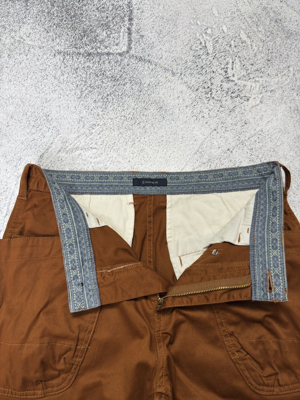RAGEBLUE RAGEBLUE Carpenter Workwear Utility Pants Japanese Brand Size US 34 / EU 50 - 7 Thumbnail
