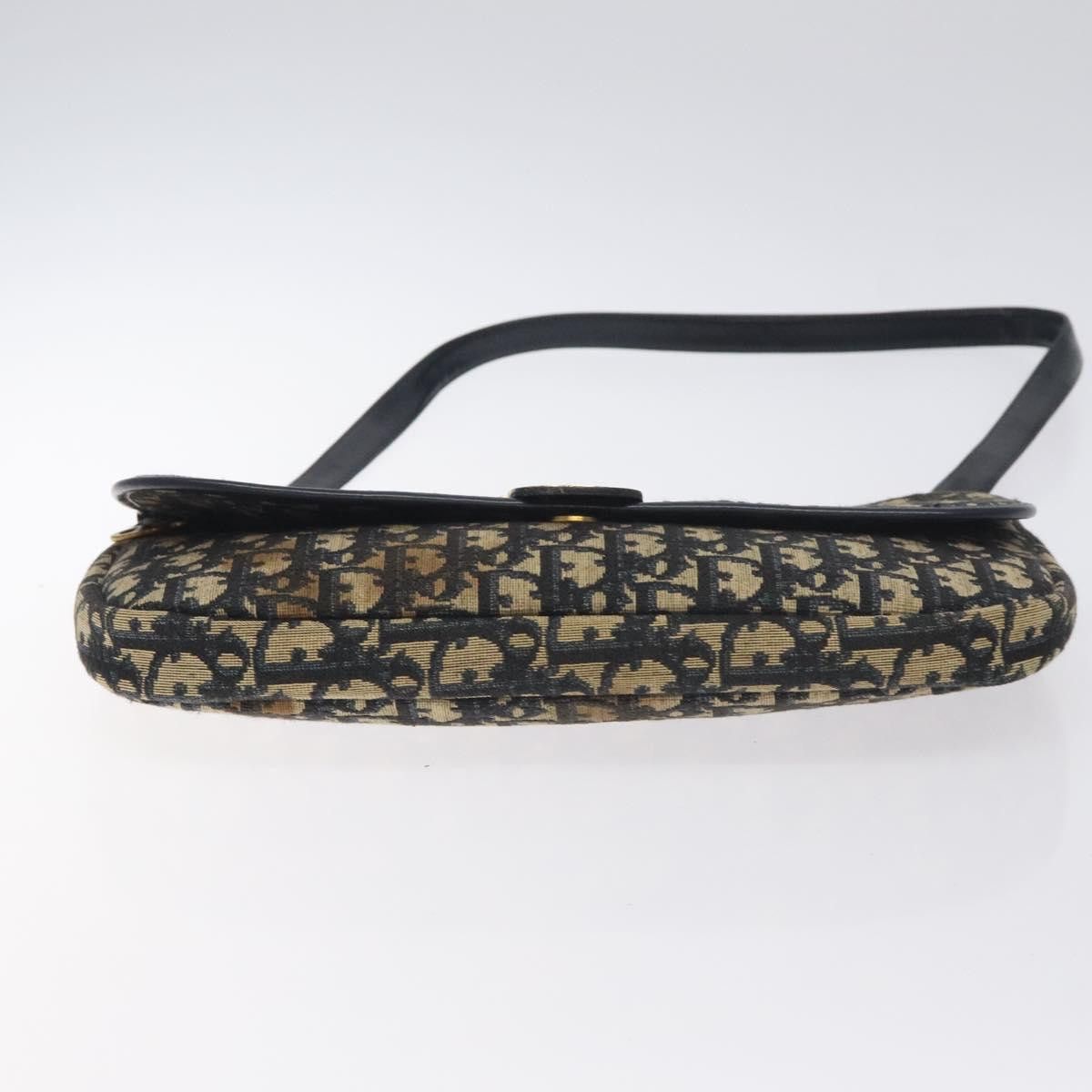 Dior DIOR Trotter Canvas Shoulder Bag Navy Size ONE SIZE - 9 Thumbnail