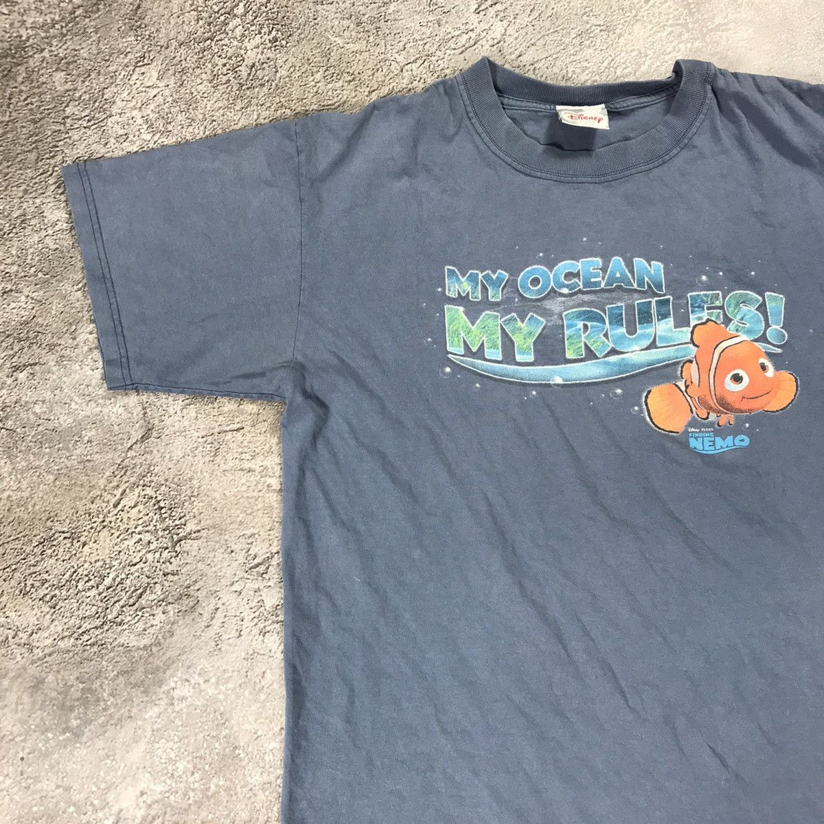 Band Tees VINTAGE Y2K NEMO MY OCEAN MY RULES CARTOON NETWORK 90s Size US M / EU 48-50 / 2 - 3 Thumbnail