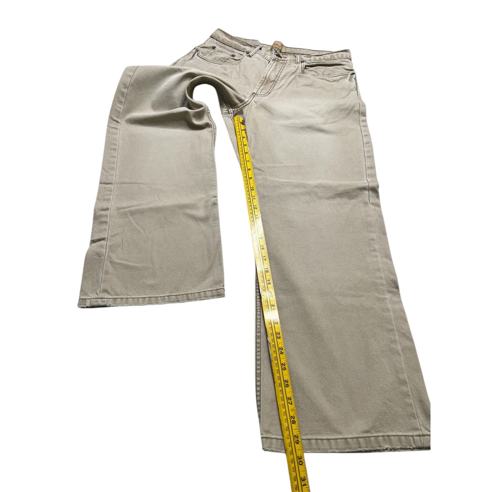 Old Navy Vintage 90svOld Navy Always Loose Jeans 34x30 Tan Baggy Size US 34 / EU 50 - 7 Thumbnail
