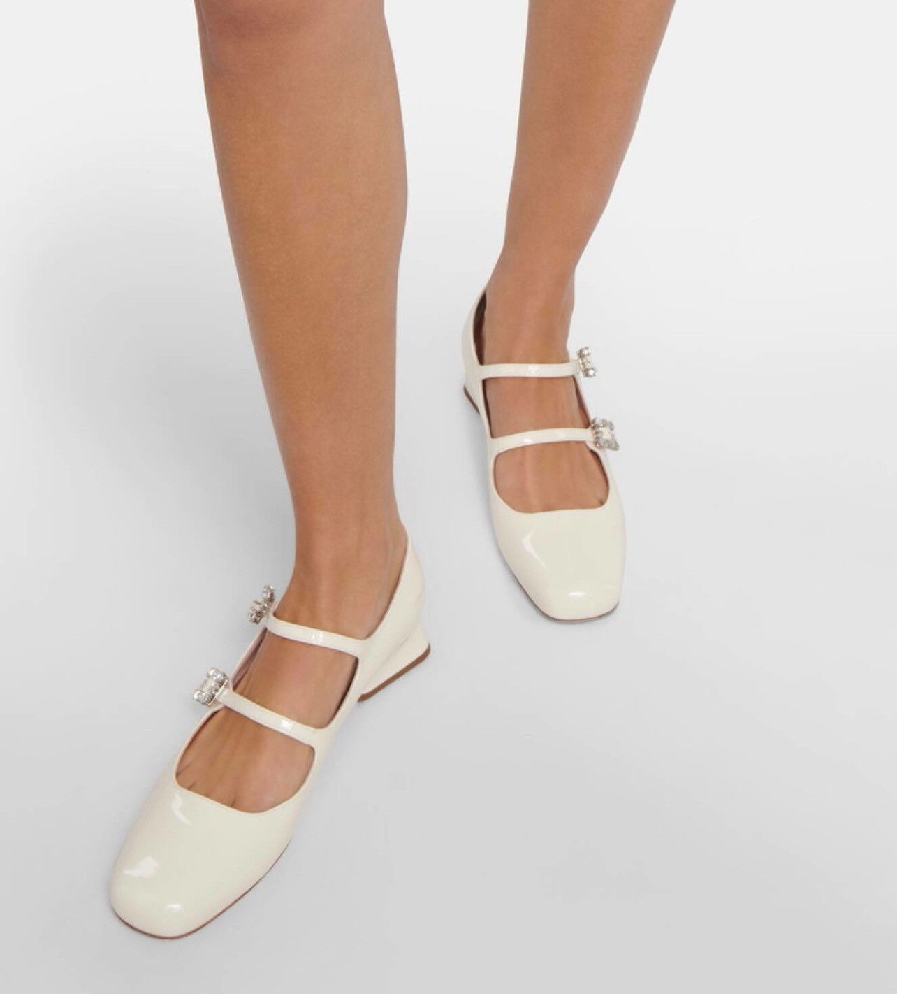 Celine Roger Vivier Très Vivier Babies patent leather flats size 37 Size US 7 / IT 37 - 2 Thumbnail