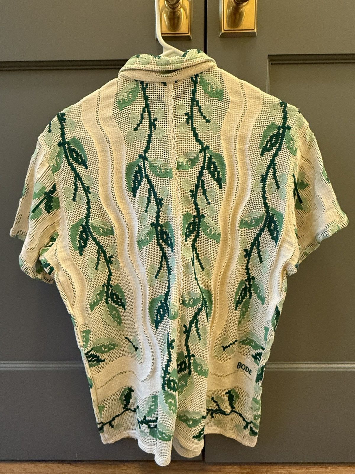 Bode Bode Lace Patterned S/S Shirt XS/S Size US S / EU 44-46 / 1 - 2 Thumbnail