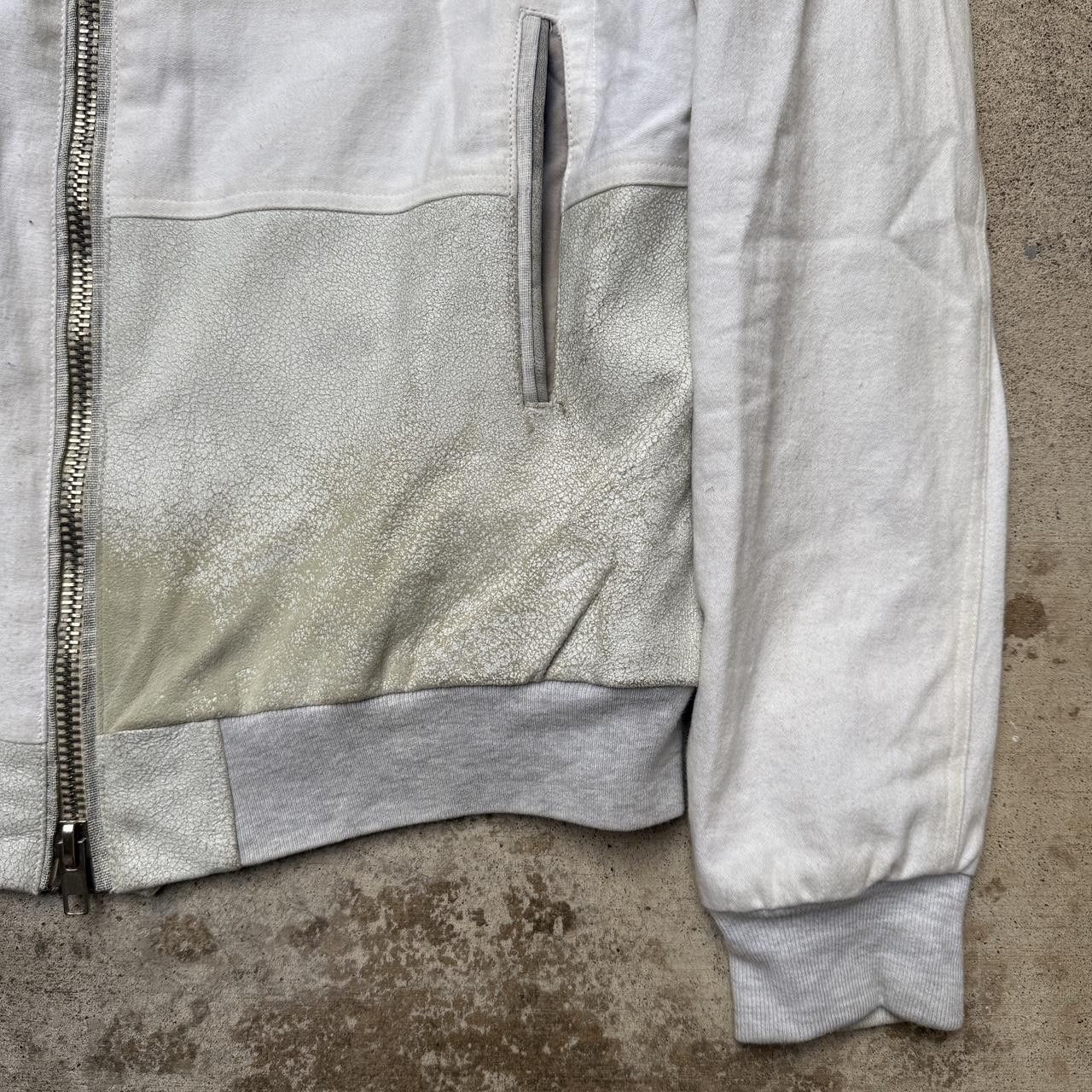 LongJourney longjourney white patchwork bomber jacket leather ma-1 Size US XL / EU 56 / 4 - 5 Thumbnail