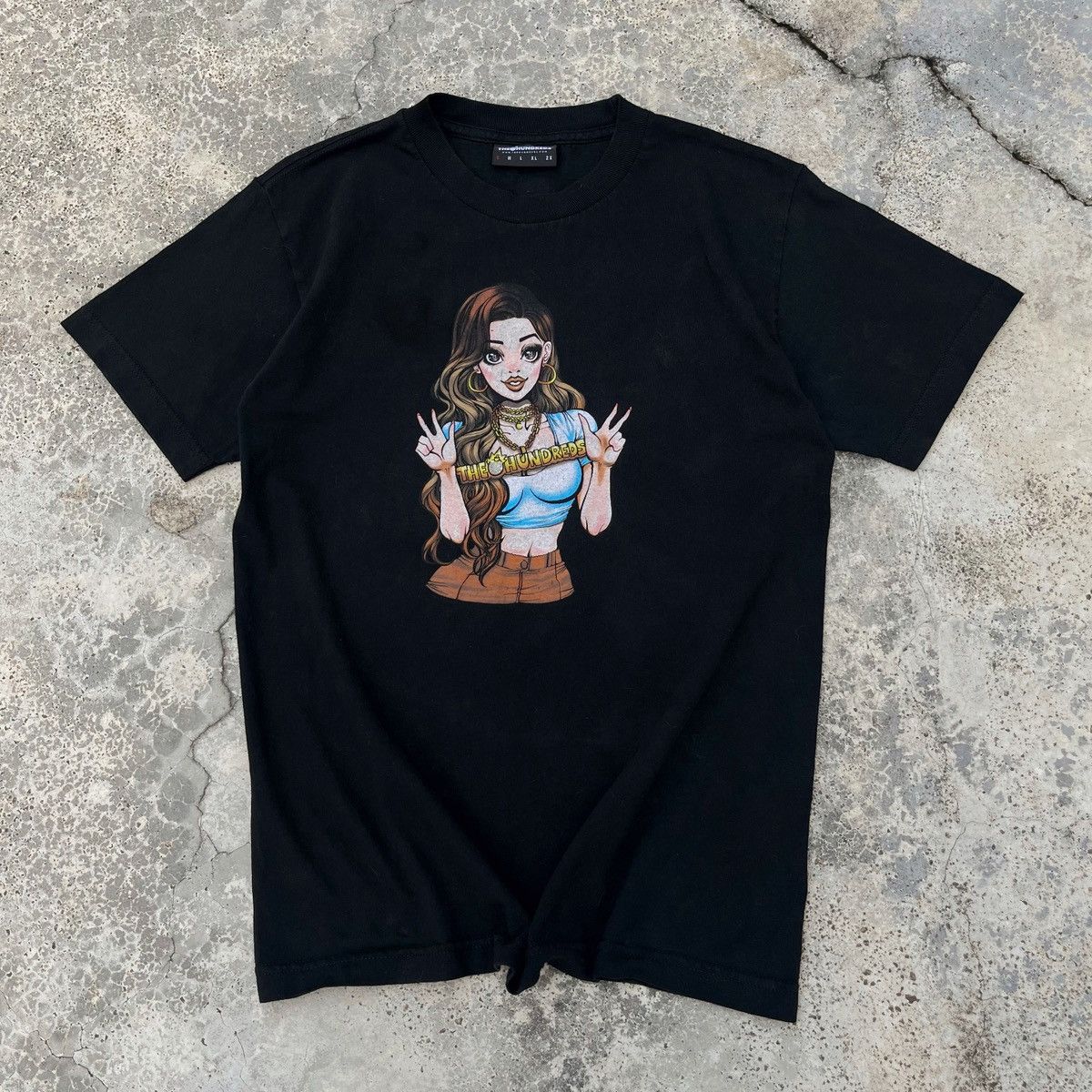 The Hundreds The Hundreds Sexy Girl Hook Up Design Tee Size US S / EU 44-46 / 1 - 1 Thumbnail