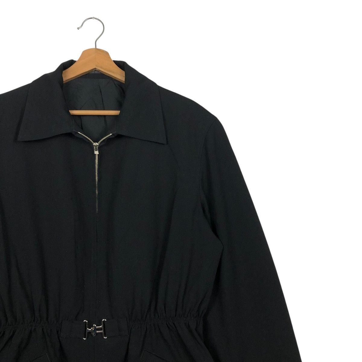 Yohji Yamamoto 🔥RICH BLACK VINTAGE 80’s YOHJI YAMAMOTO POUR HOMME BUCKLE M Size US M / EU 48-50 / 2 - 3 Thumbnail