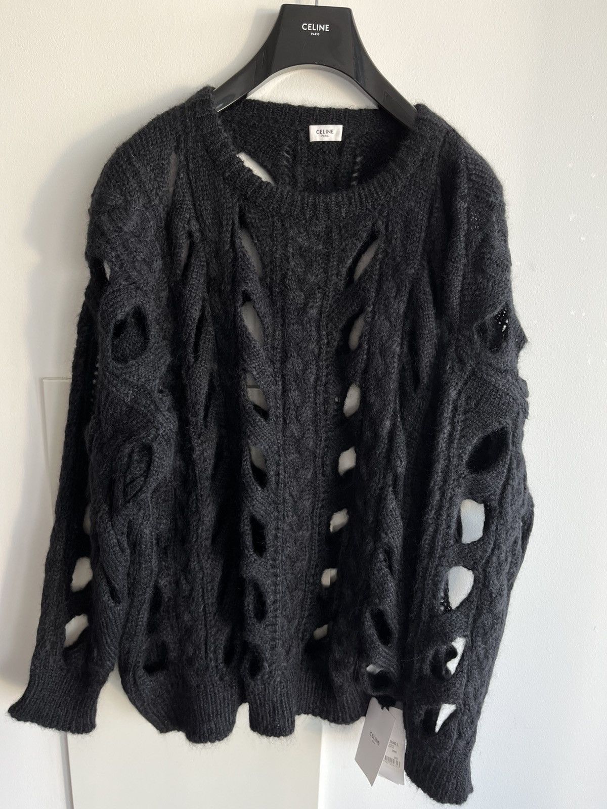 Celine × Hedi Slimane Super Runway Rare Brand New Celine Hedi Surfer Sweater Size US XL / EU 56 / 4 - 5 Thumbnail