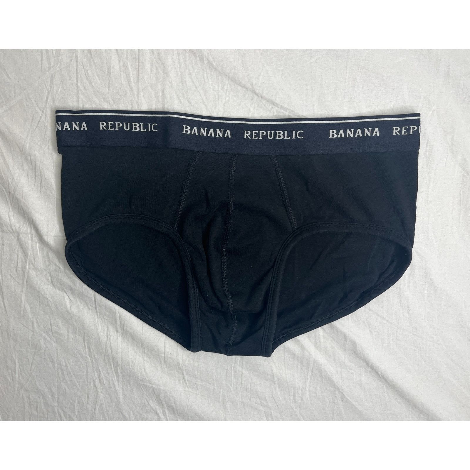Banana Republic 4-21 BANANA REPUBLIC Men's Classic Bikini Brief Black Large Size ONE SIZE - 1 Thumbnail