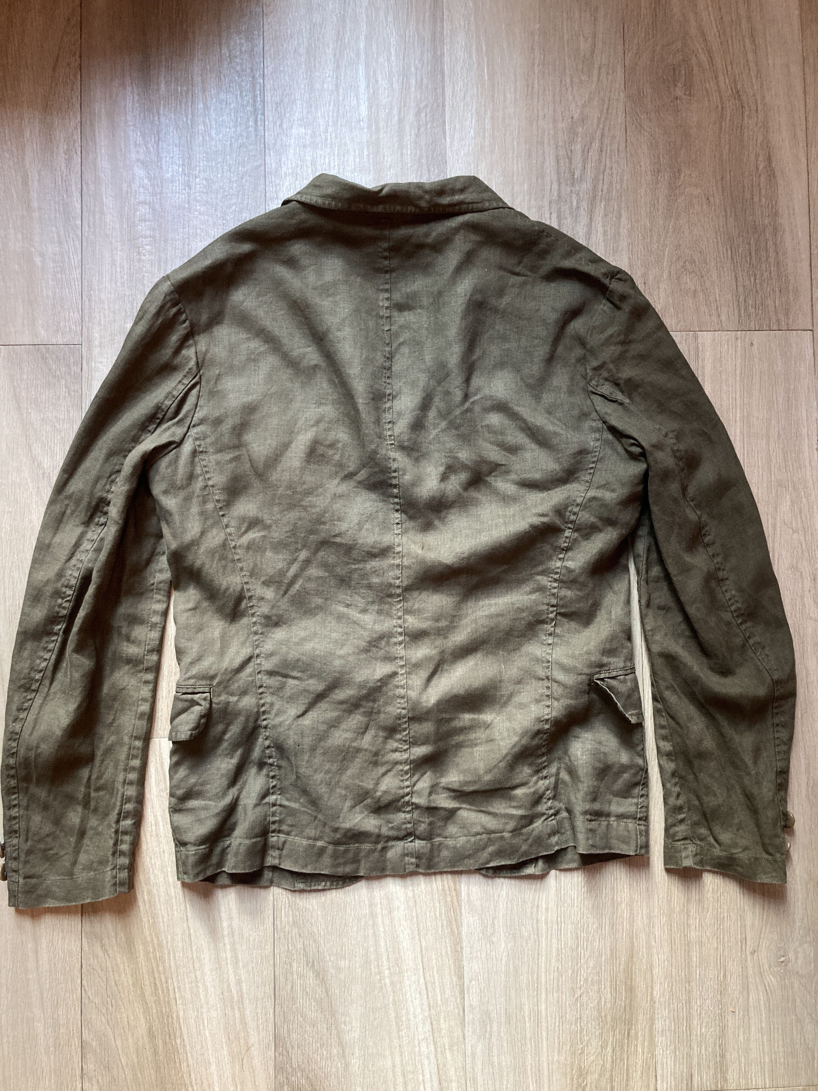 Y's Y's Olive Green Blazer Jacket Size US L / EU 52-54 / 3 - 9 Thumbnail