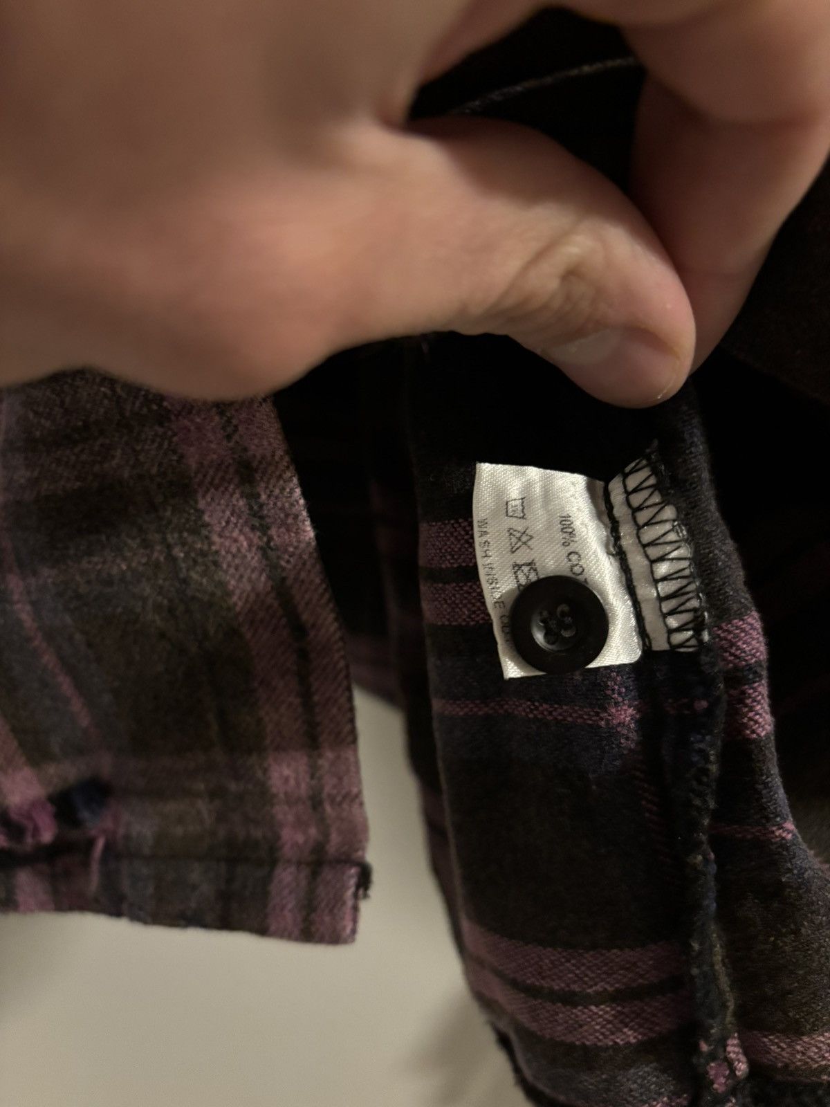 Vale Vale Forever Purple Rain Flannel Size US L / EU 52-54 / 3 - 6 Thumbnail