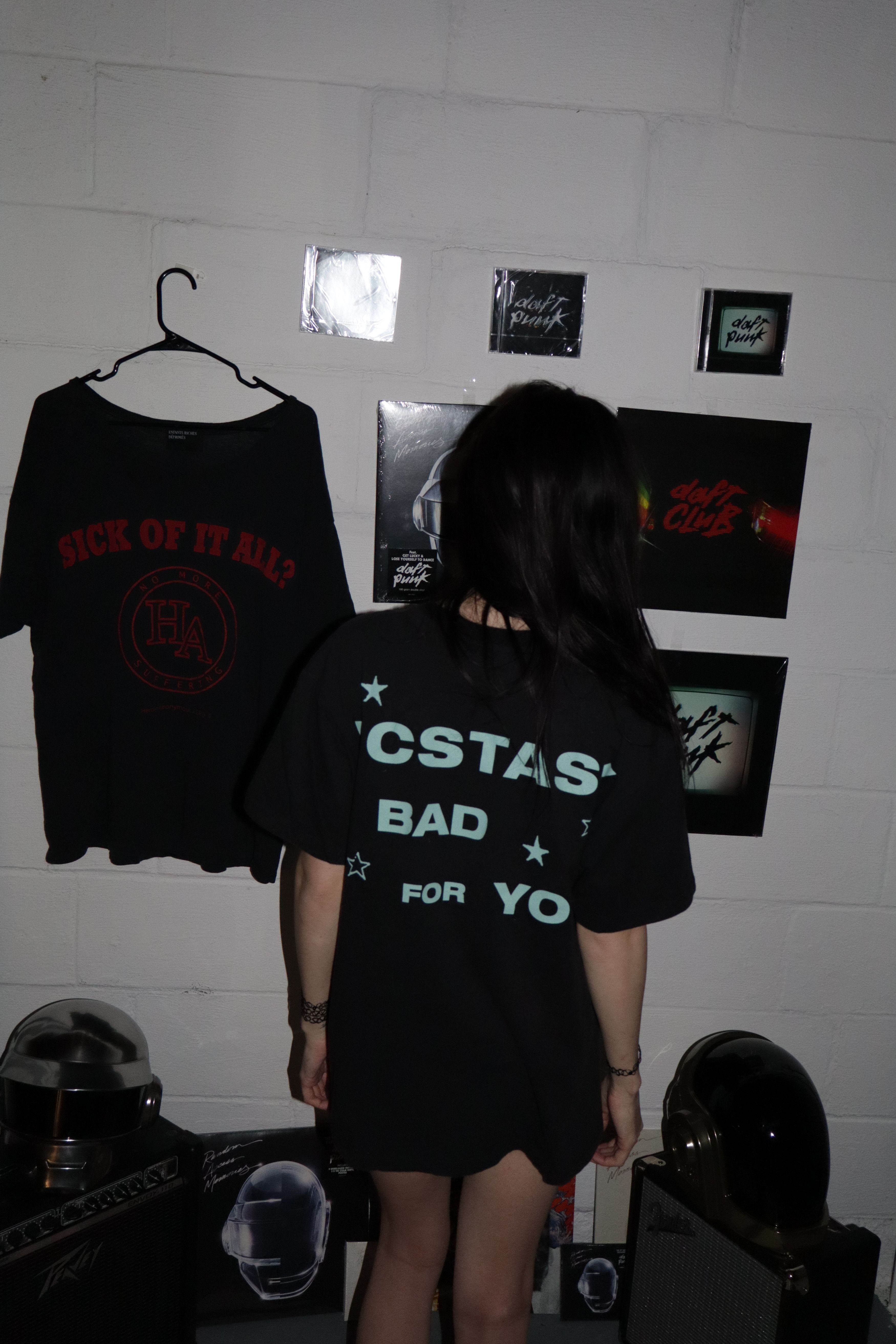 Enfants Riches Deprimes Daft Punk - Ecstasy Is Bad for You 1/25 Size US M / EU 48-50 / 2 - 6 Thumbnail