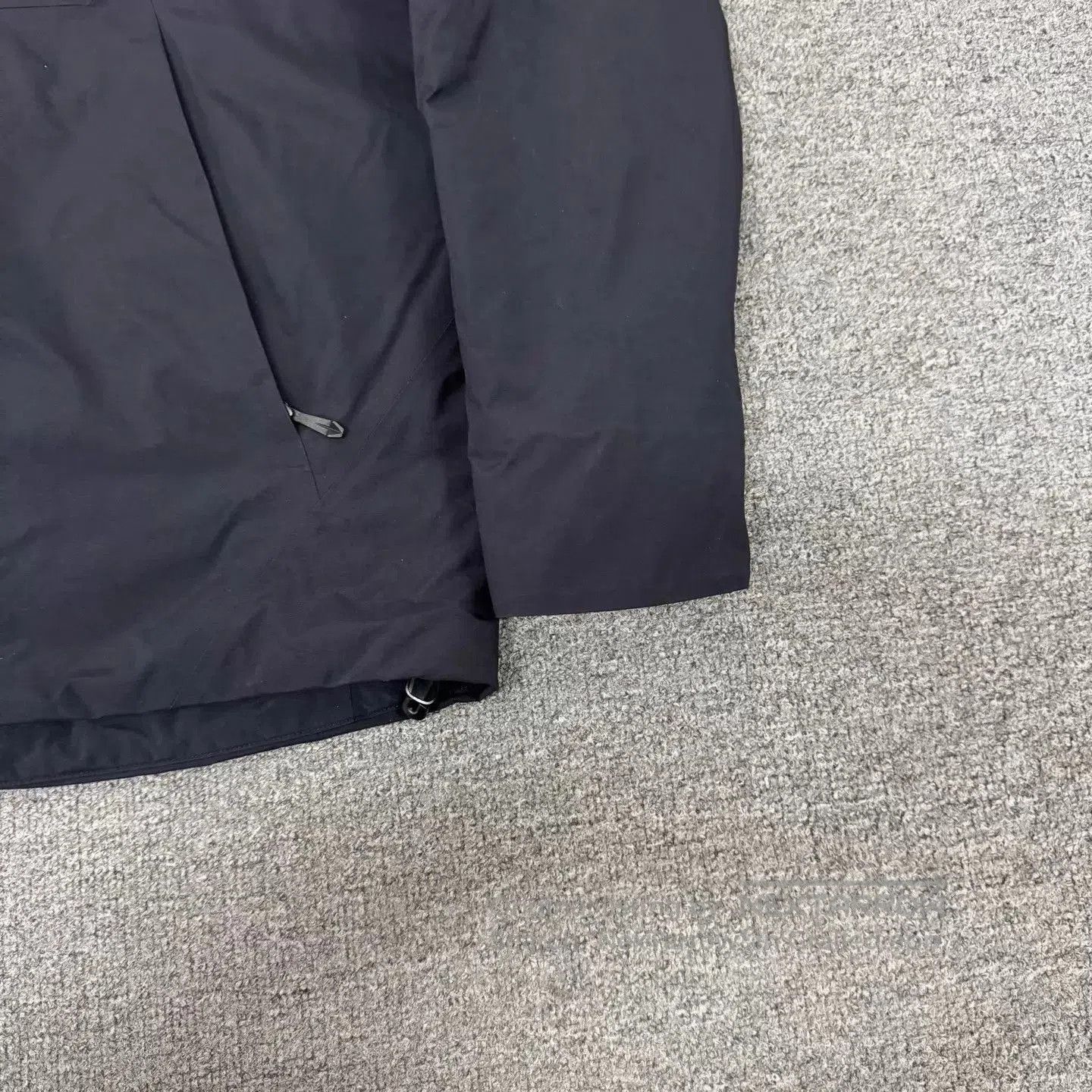 Arc'teryx Black Hooded Jacket with Zip Closure. Size US M / EU 48-50 / 2 - 3 Thumbnail