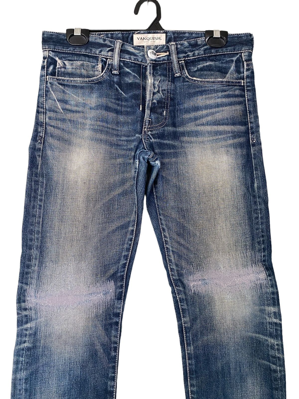 Vanquish Vanquish Distressed Jeans Size 31" - 2 Thumbnail