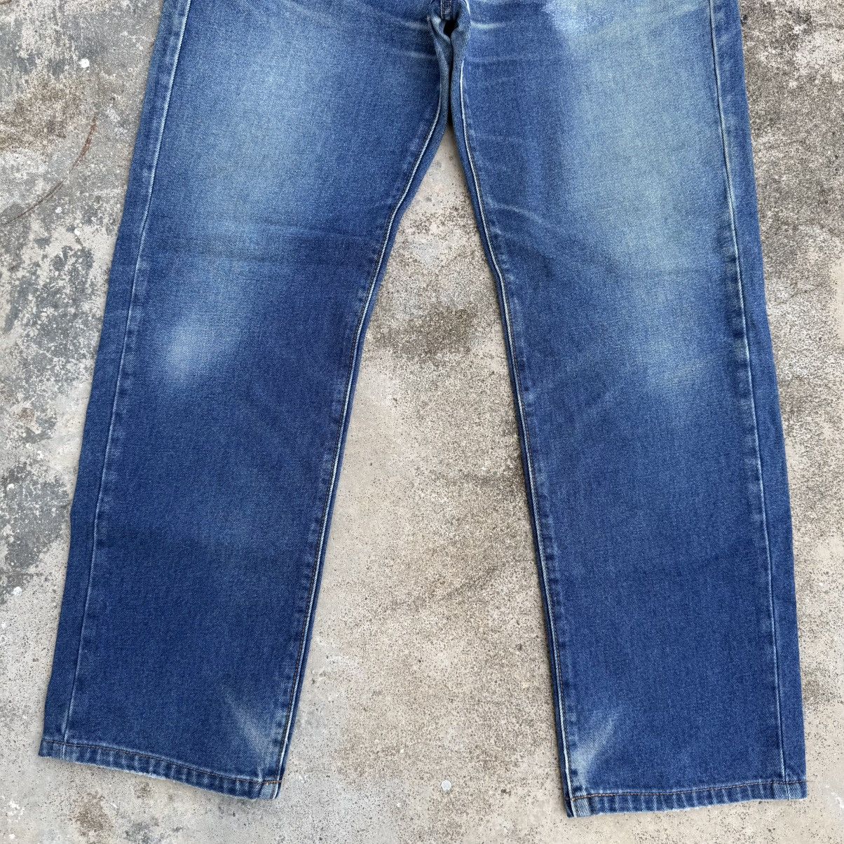 Japanese Brand Vintage OutGear Faded Mud washer Denim Jean Pants W30 Size US 30 / EU 46 - 3 Thumbnail
