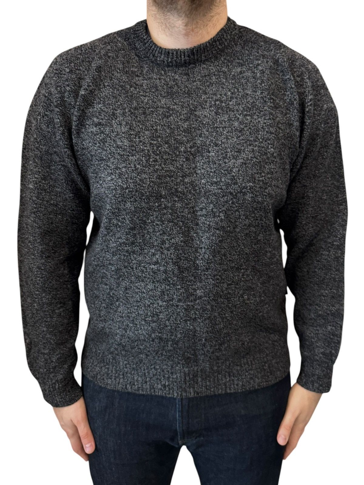 Hugo Boss Hugo Boss Merino Wool Silk Jumper Sweater Pullover 50 Large Size US L / EU 52-54 / 3 - 1 Thumbnail