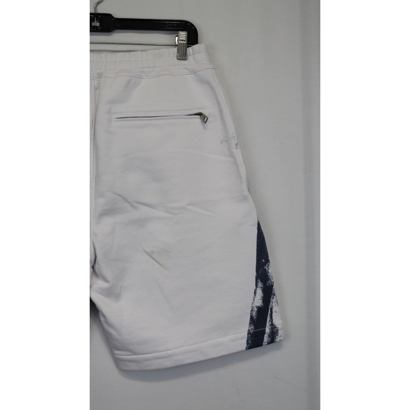 Alexander McQueen o1rshd1 Collage Shorts in Blue/White Size US 30 / EU 46 - 10 Thumbnail