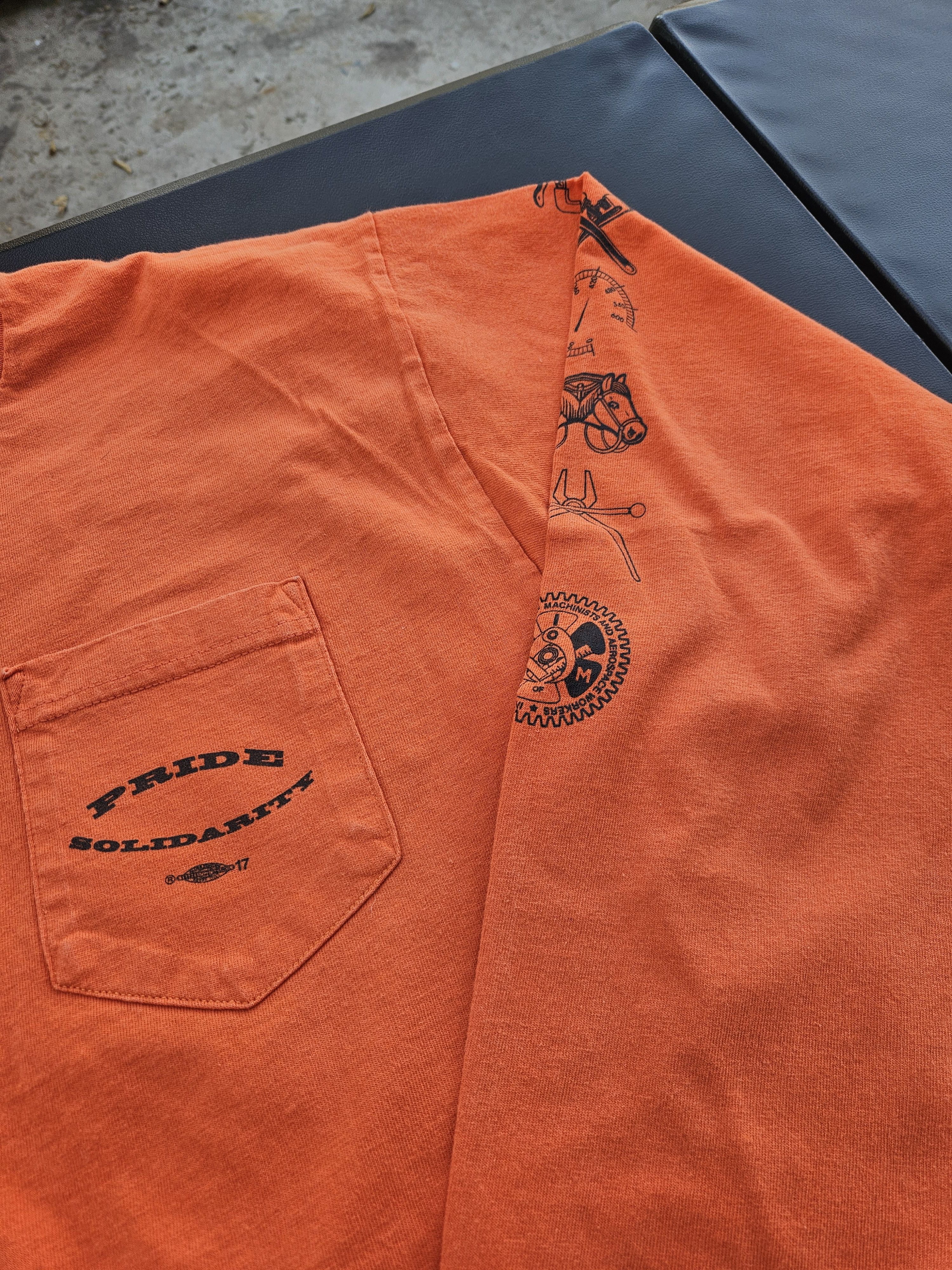 Other Support Union Brotherhood Pride Solidarity Long Sleeve Tee Size US M / EU 48-50 / 2 - 4 Thumbnail
