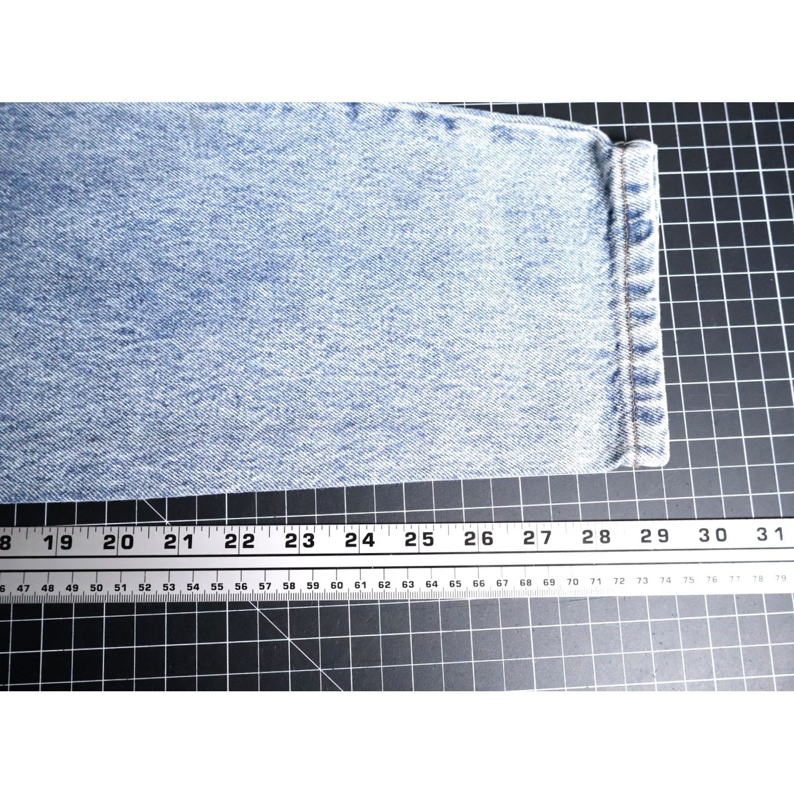 Vintage VINTAGE Mixed Blues Jeans 90s Pleated High-Waisted Mom 28 x 29 Blue Acid Wash 100% Cotton Womens Size 28" / US 6 / IT 42 - 7 Thumbnail