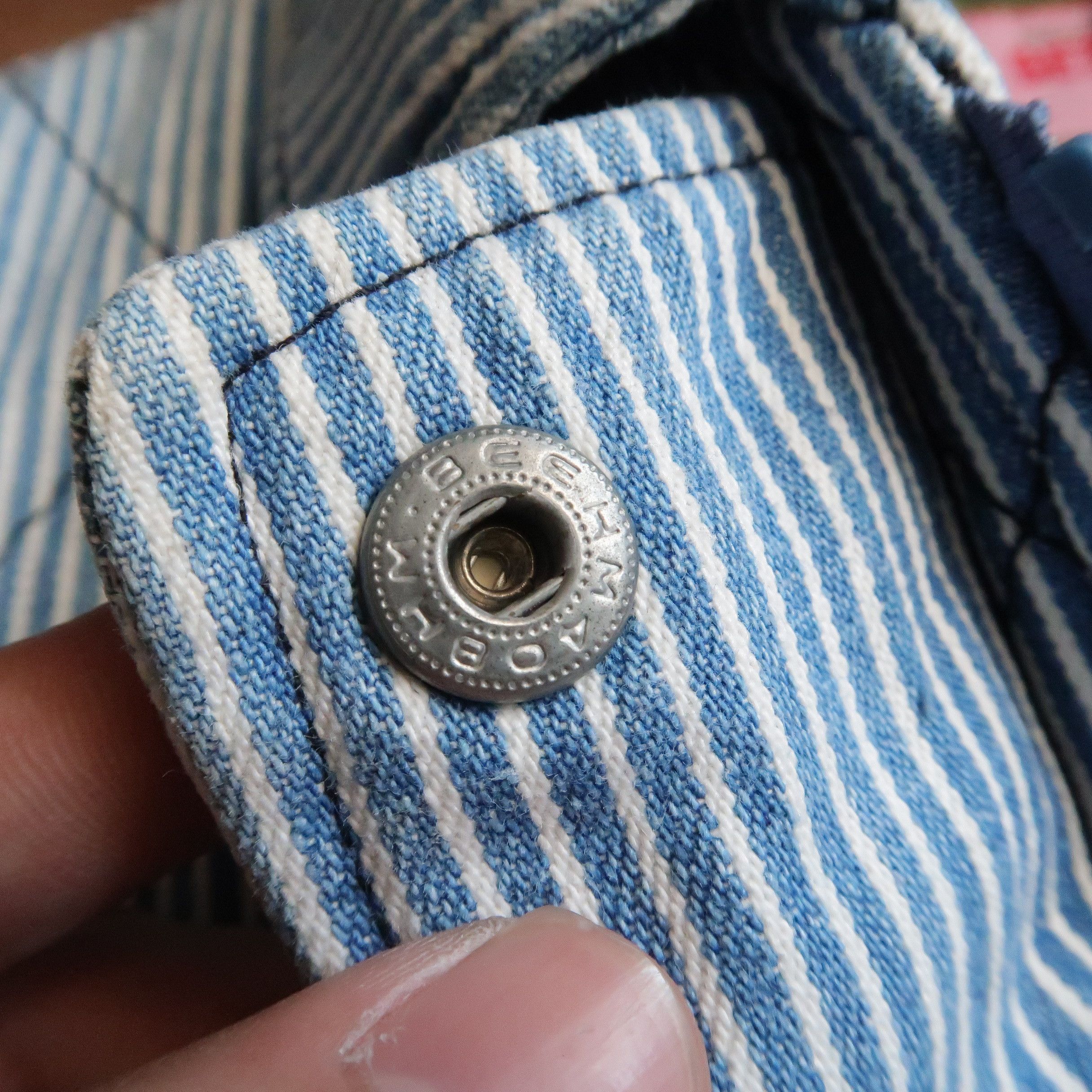 Japanese Brand 1990s Bettys Blue Japan Baseball Wabash Jacket Size US S / EU 44-46 / 1 - 8 Thumbnail