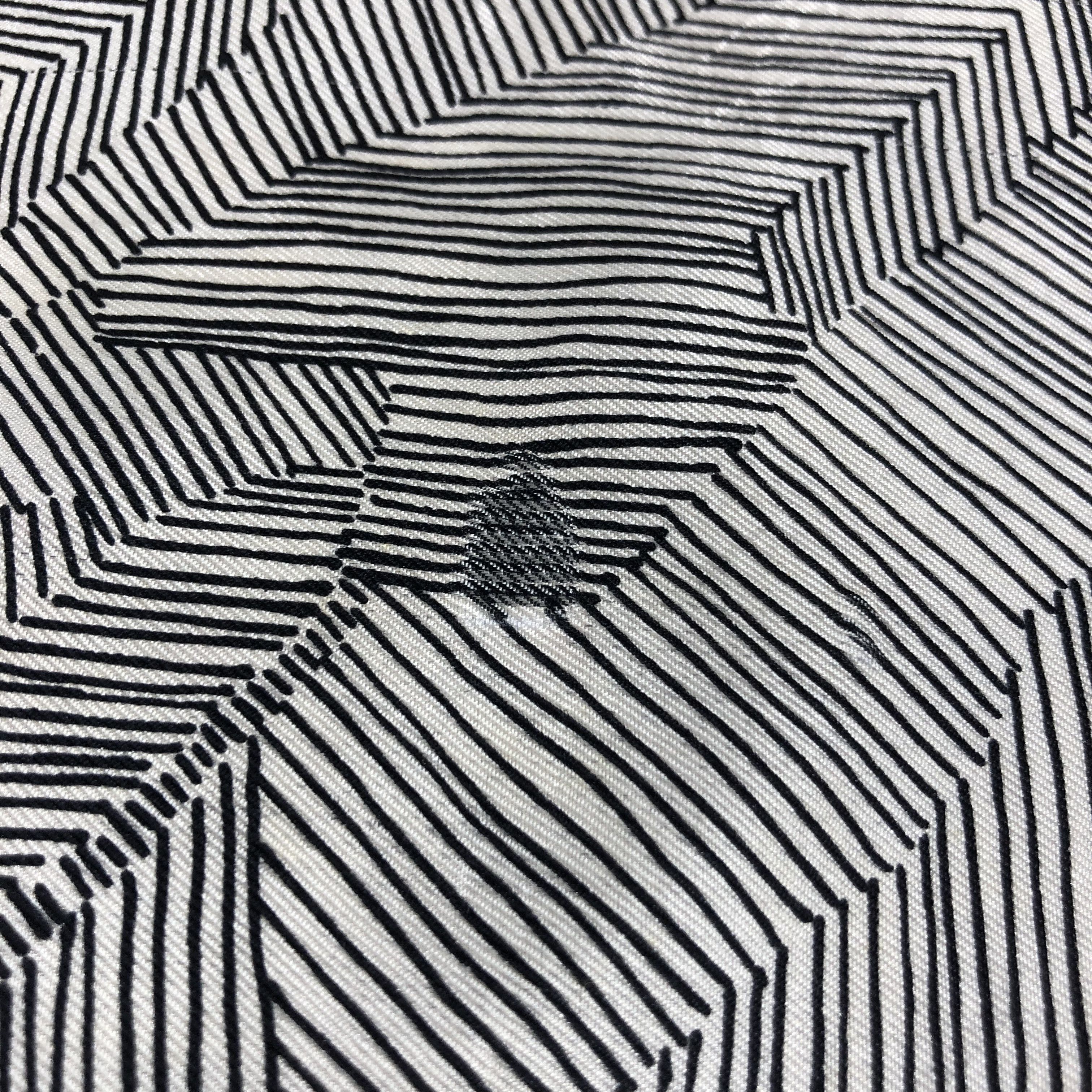 Vintage Vintage Roland Munnier Abstract Silk Scarf M344 Size ONE SIZE - 9 Thumbnail