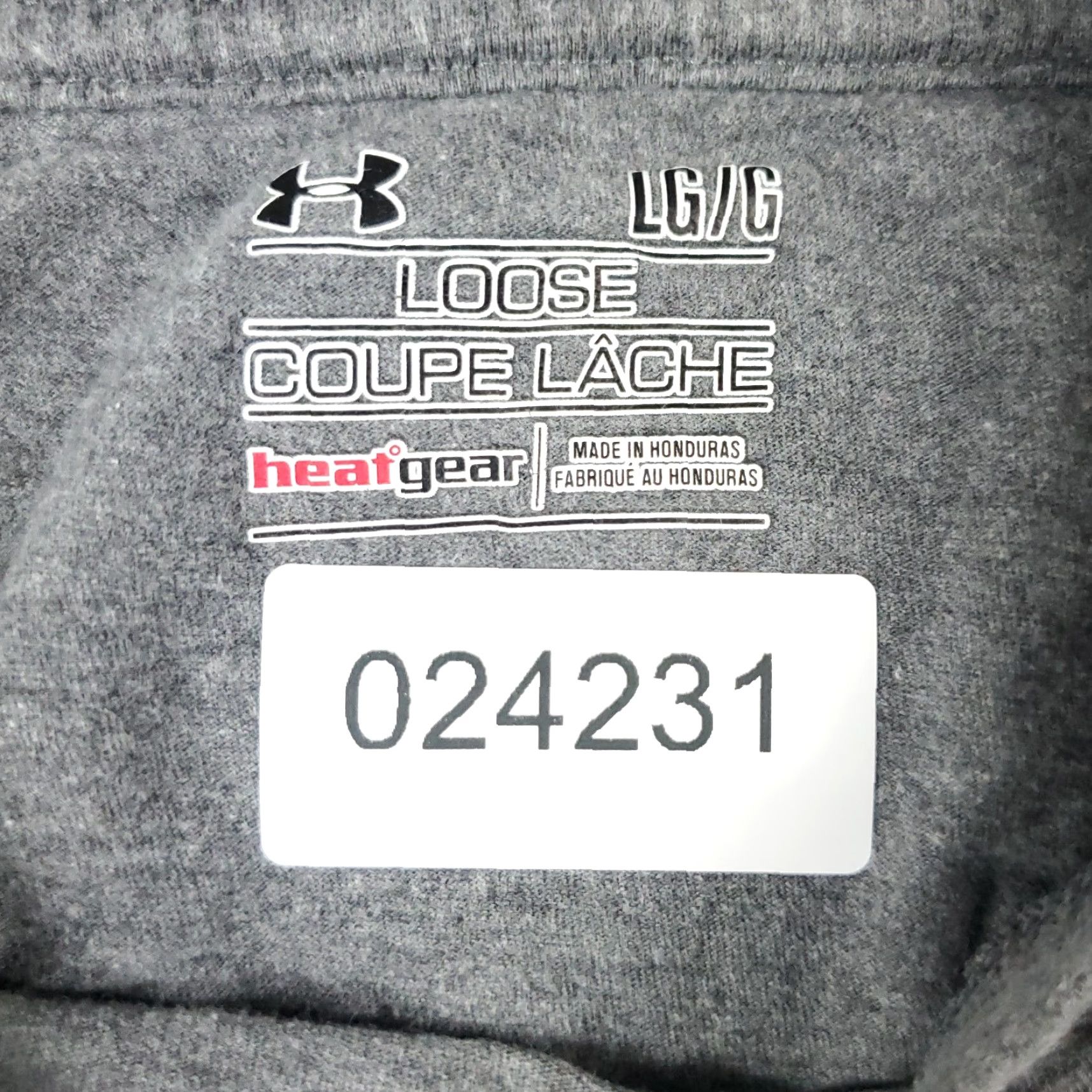 Under Armour UNDER ARMOUR T-SHIRT Mens Large Gray Short Sleeve Crew Neck Logo Adult Fitness Sports Shirt 90s Modern Classic Mens Size US L / EU 52-54 / 3 - 7 Thumbnail