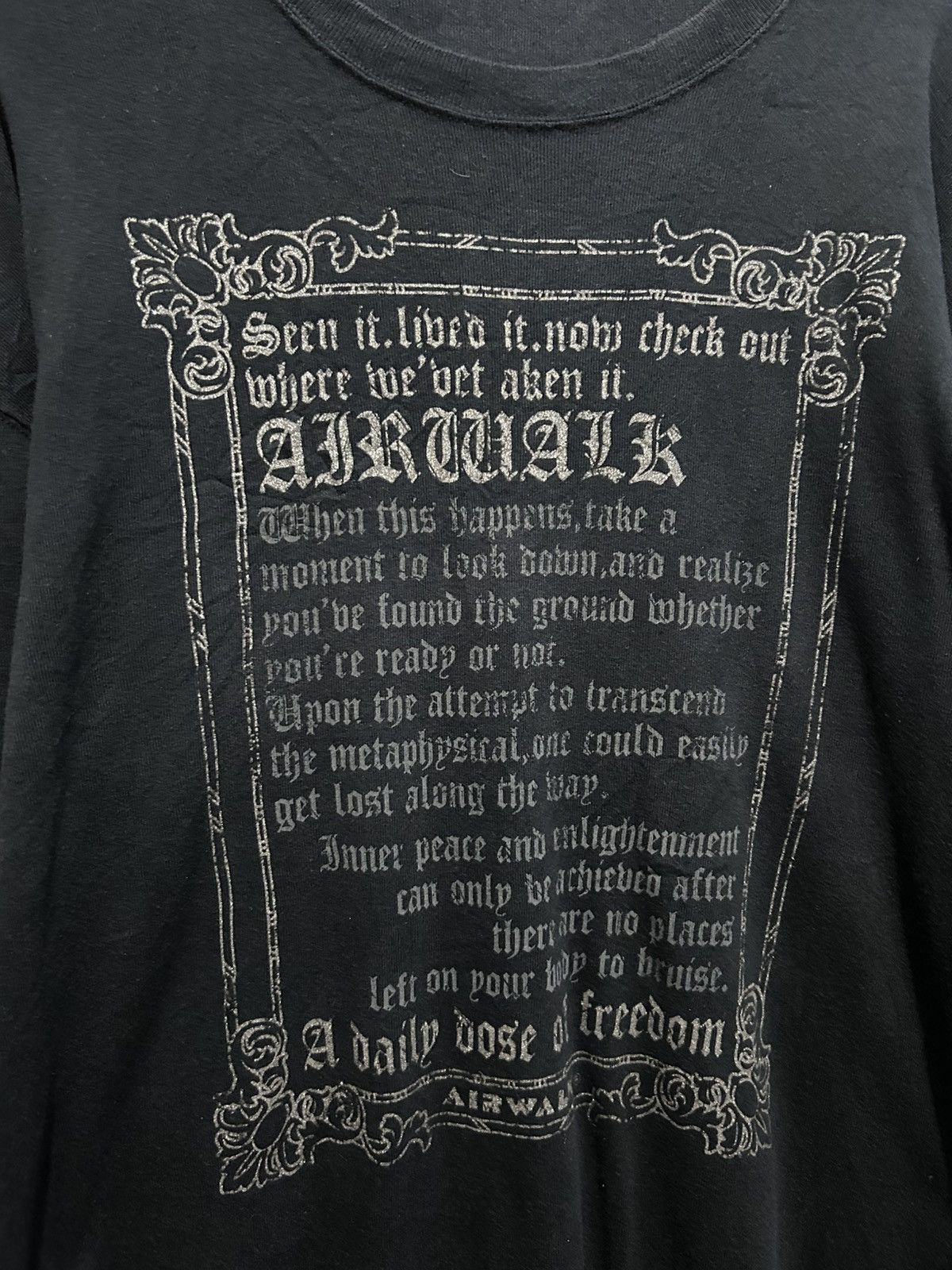 Airwalk Airwalk vintage longsleeve poem Punk ifsixwasnine Size US XXL / EU 58 / 5 - 2 Thumbnail