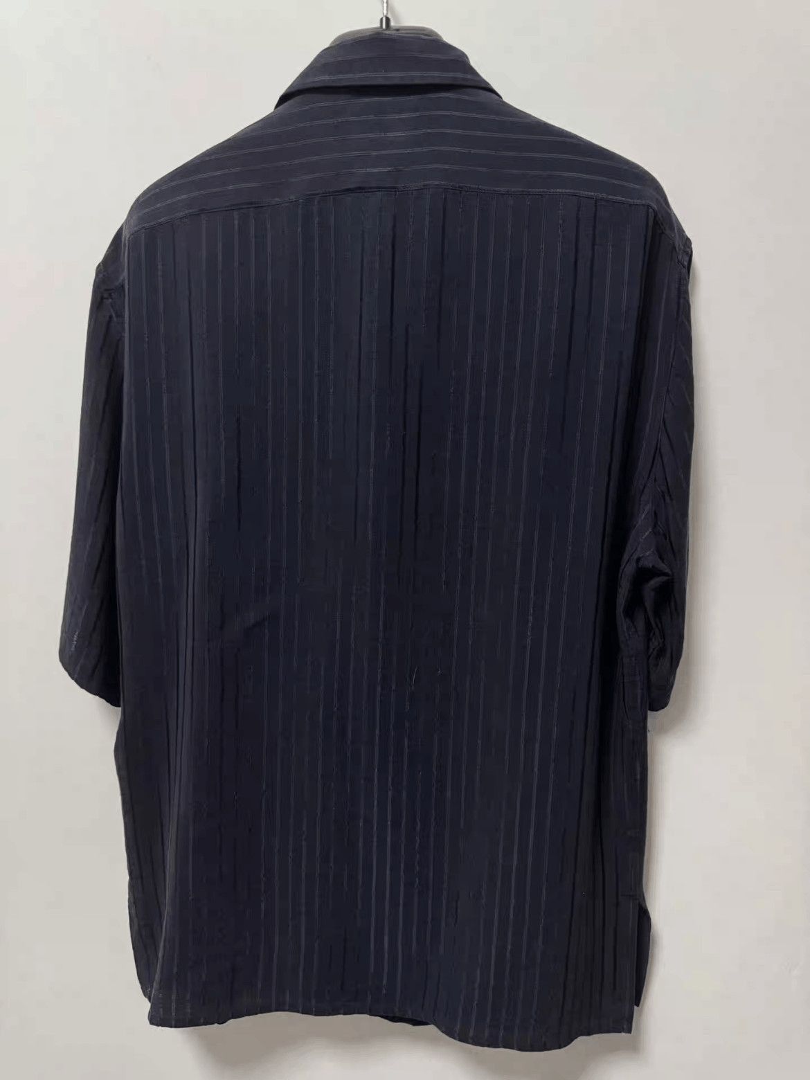 Saint Laurent Paris Sz 39 Saint Laurent Paris 23SS Silk Stripe Shirt-2508 Size US L / EU 52-54 / 3 - 2 Thumbnail