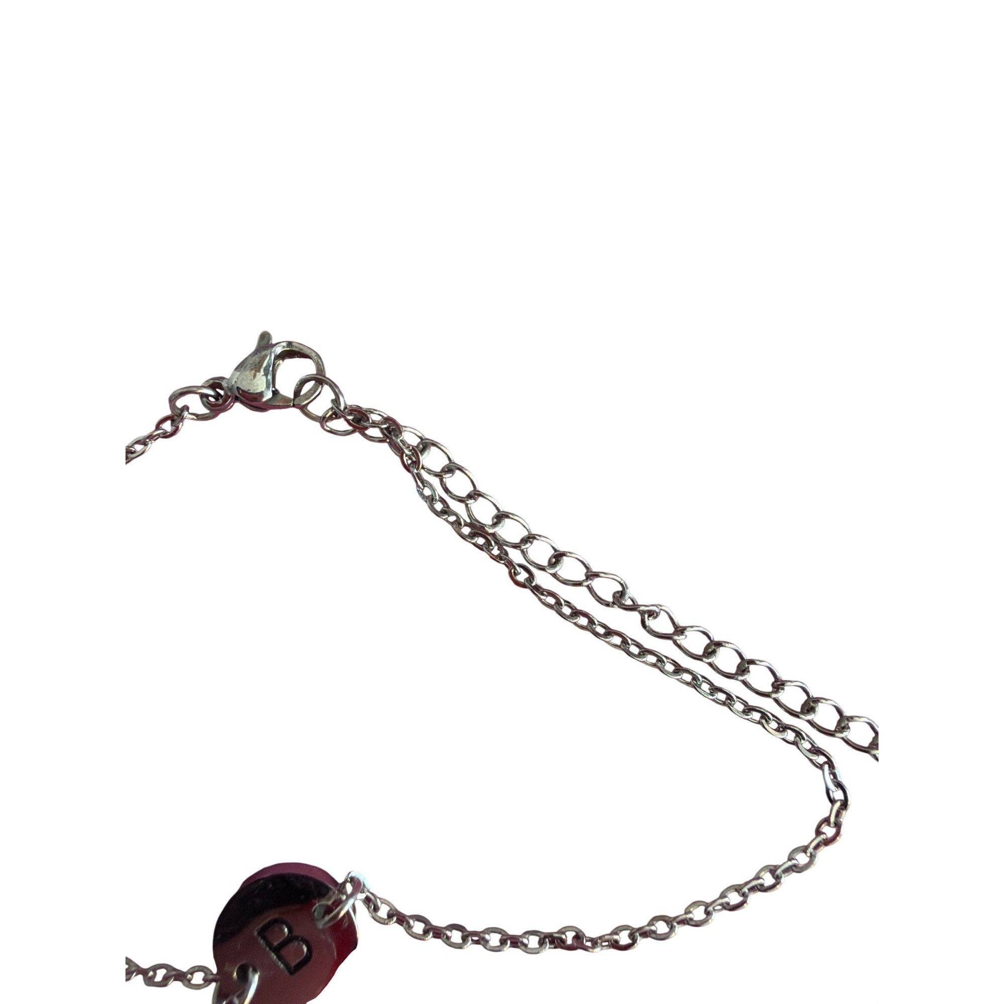 Other Sunflower Pendant Bracelet Anklet B Charm Silver Tone Flower Size ONE SIZE - 3 Thumbnail