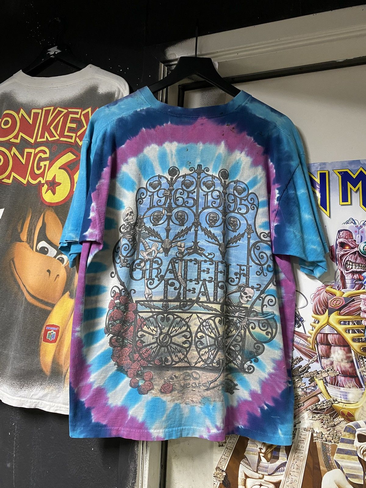 Vintage Vintage 90’s Grateful Dead Liquid Blue Tee Size Large Size US L / EU 52-54 / 3 - 2 Thumbnail