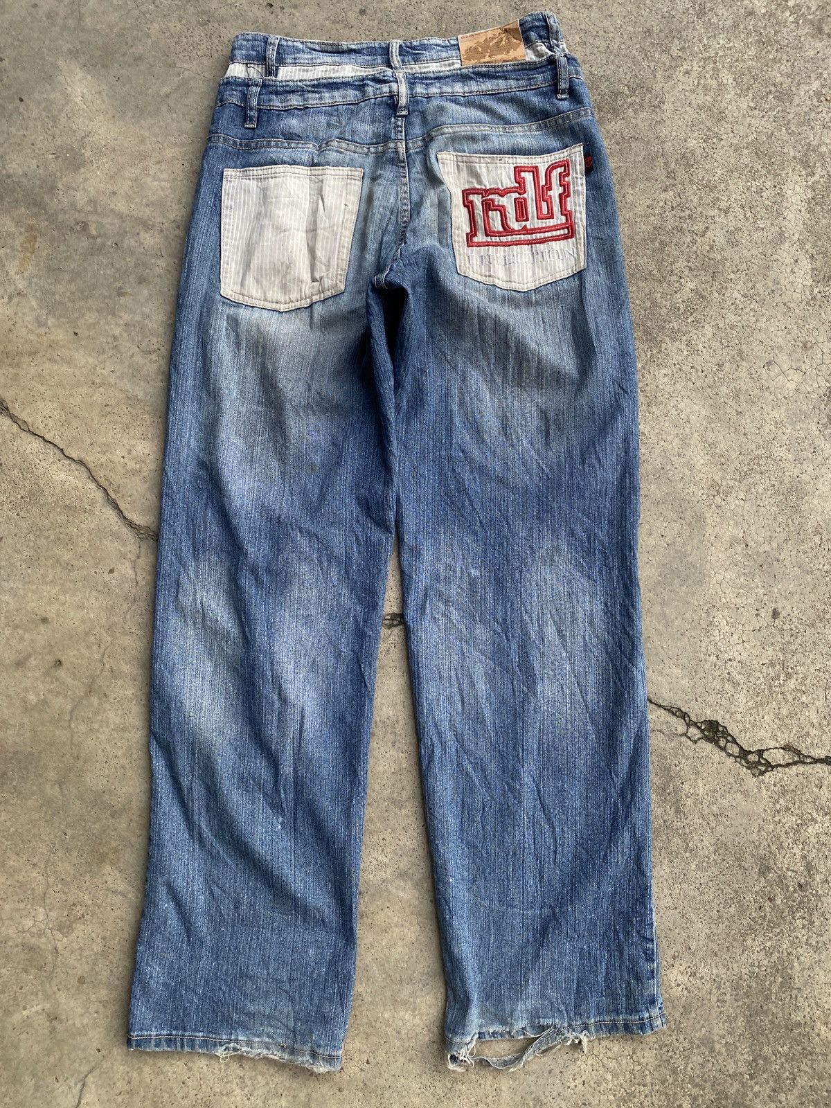 Beauty Beast × Japanese Brand Vintage hamai brand flare denim pant Size US 32 / EU 48 - 4 Thumbnail