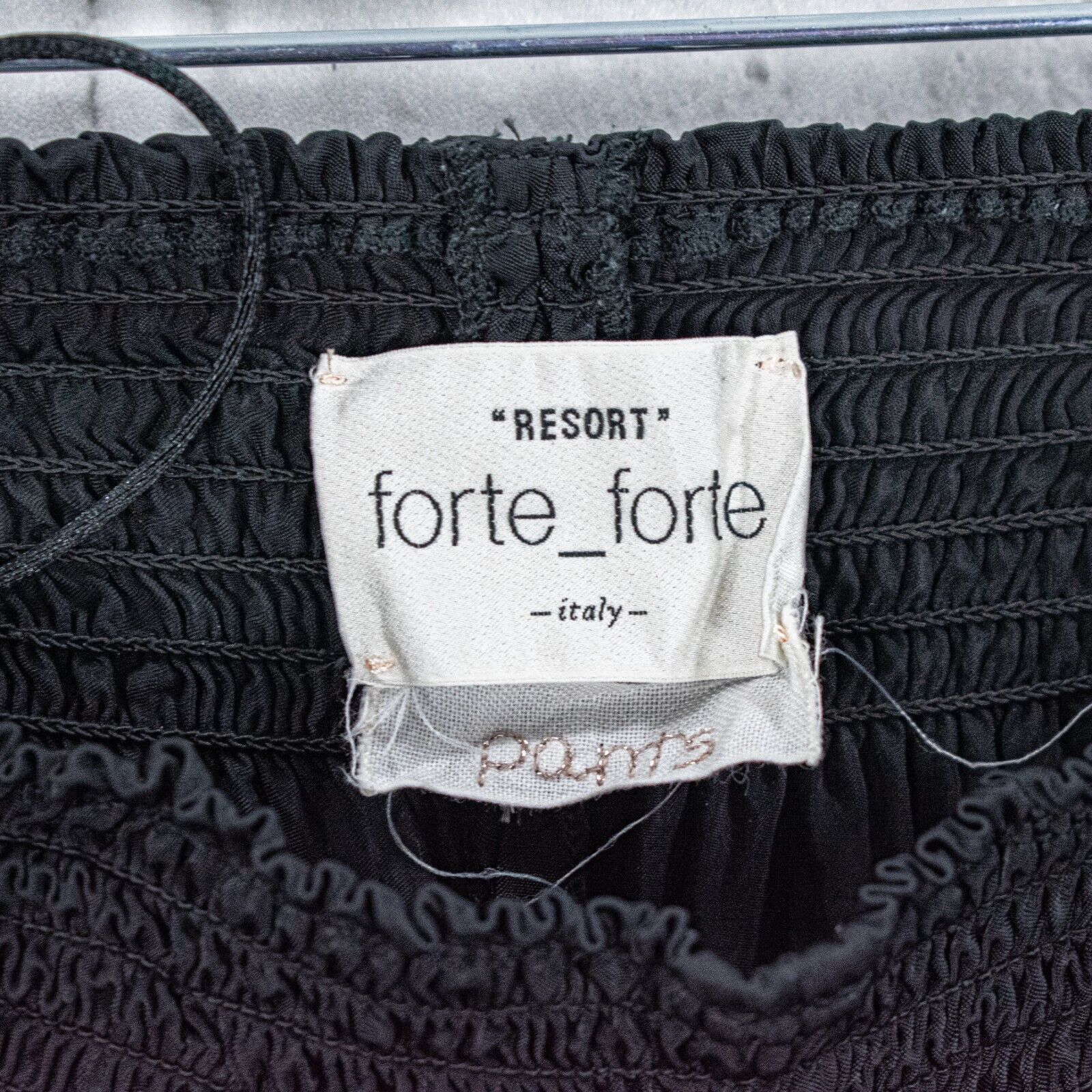 Other Forte Forte Women's wide leg elastic waist Pants Crop size 0 Size 25" / US 0 / IT 36 - 3 Thumbnail