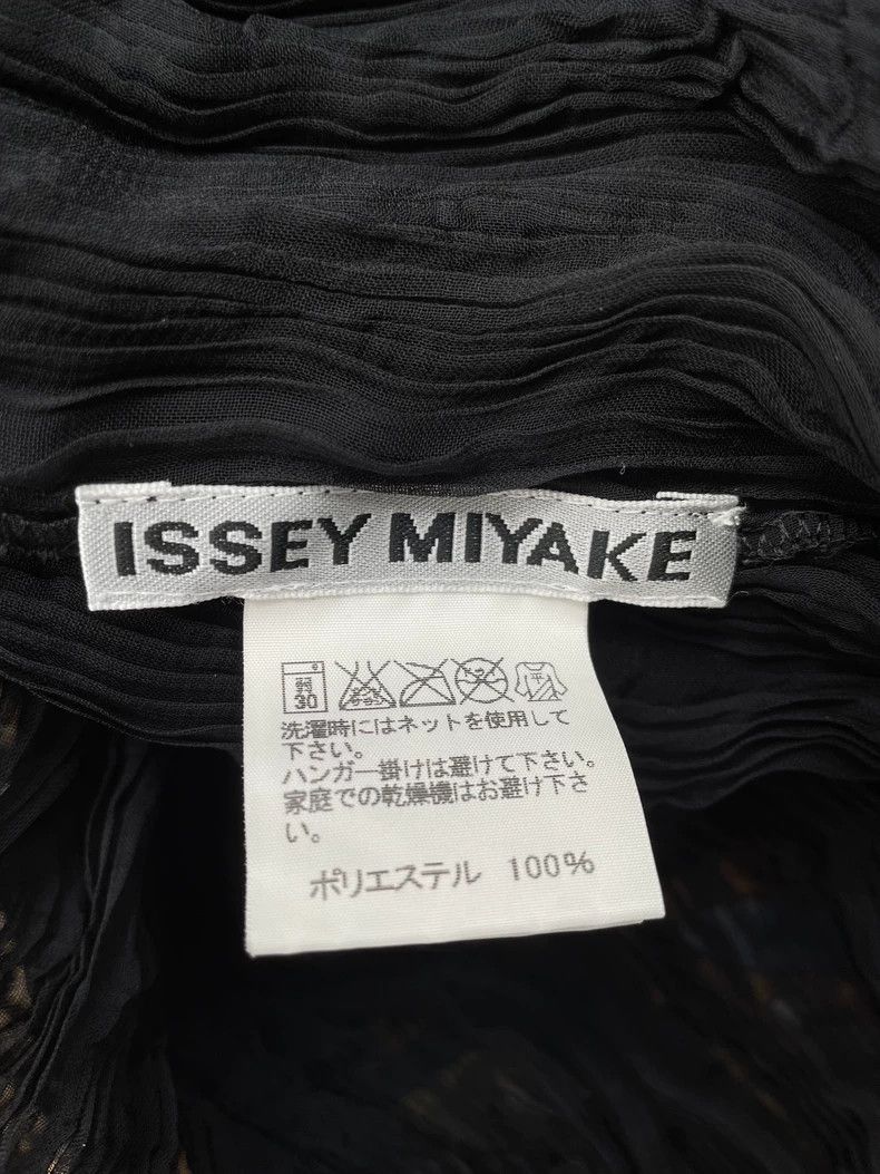 Issey Miyake Issey Miyake size:2 Black main line bubble collar wicker c Size XS / US 0-2 / IT 36-38 - 7 Thumbnail