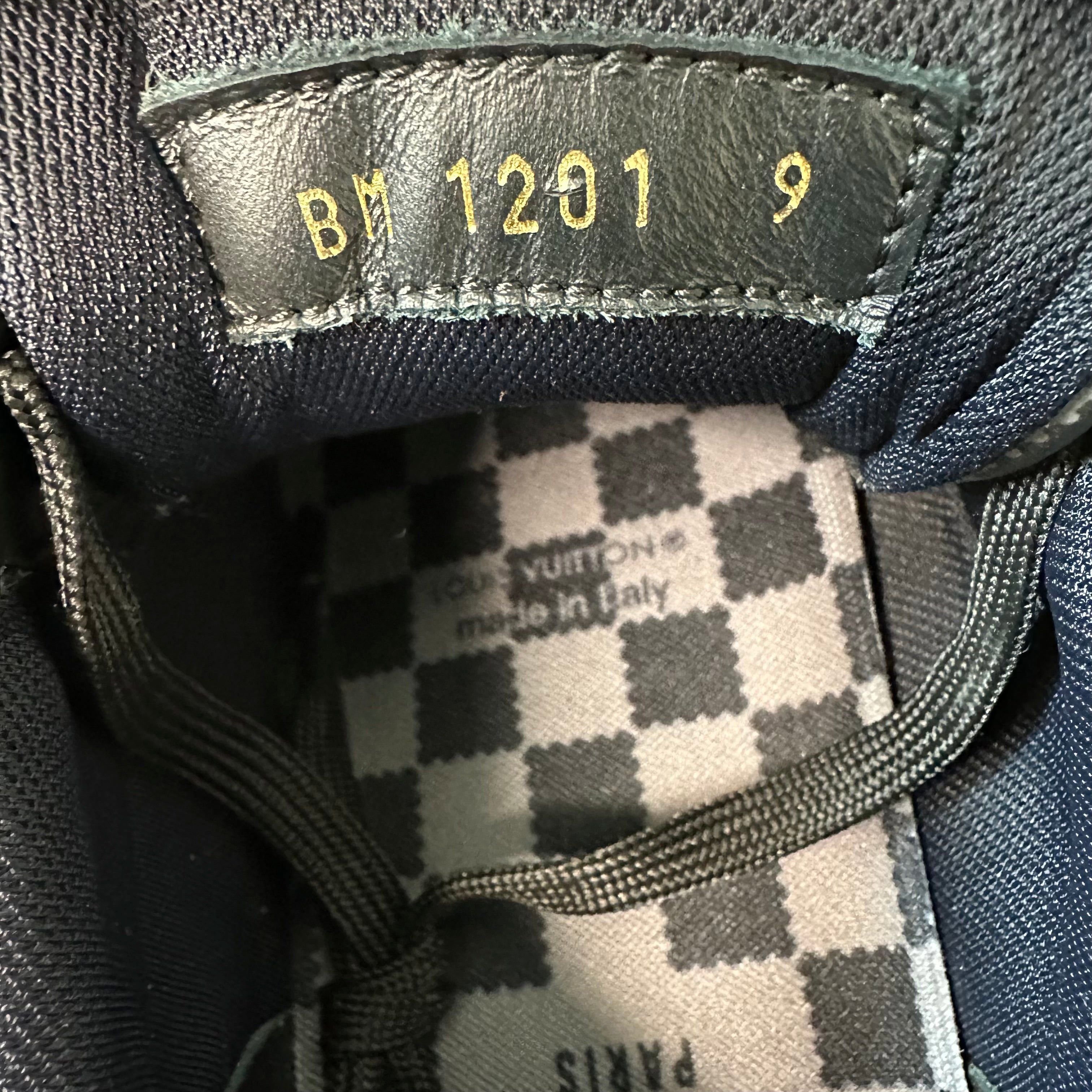 Louis Vuitton Louis Vuitton Damier Graphite Trainer Sneaker Sz 10.5 (9LV) Size US 10.5 / EU 43-44 - 7 Thumbnail