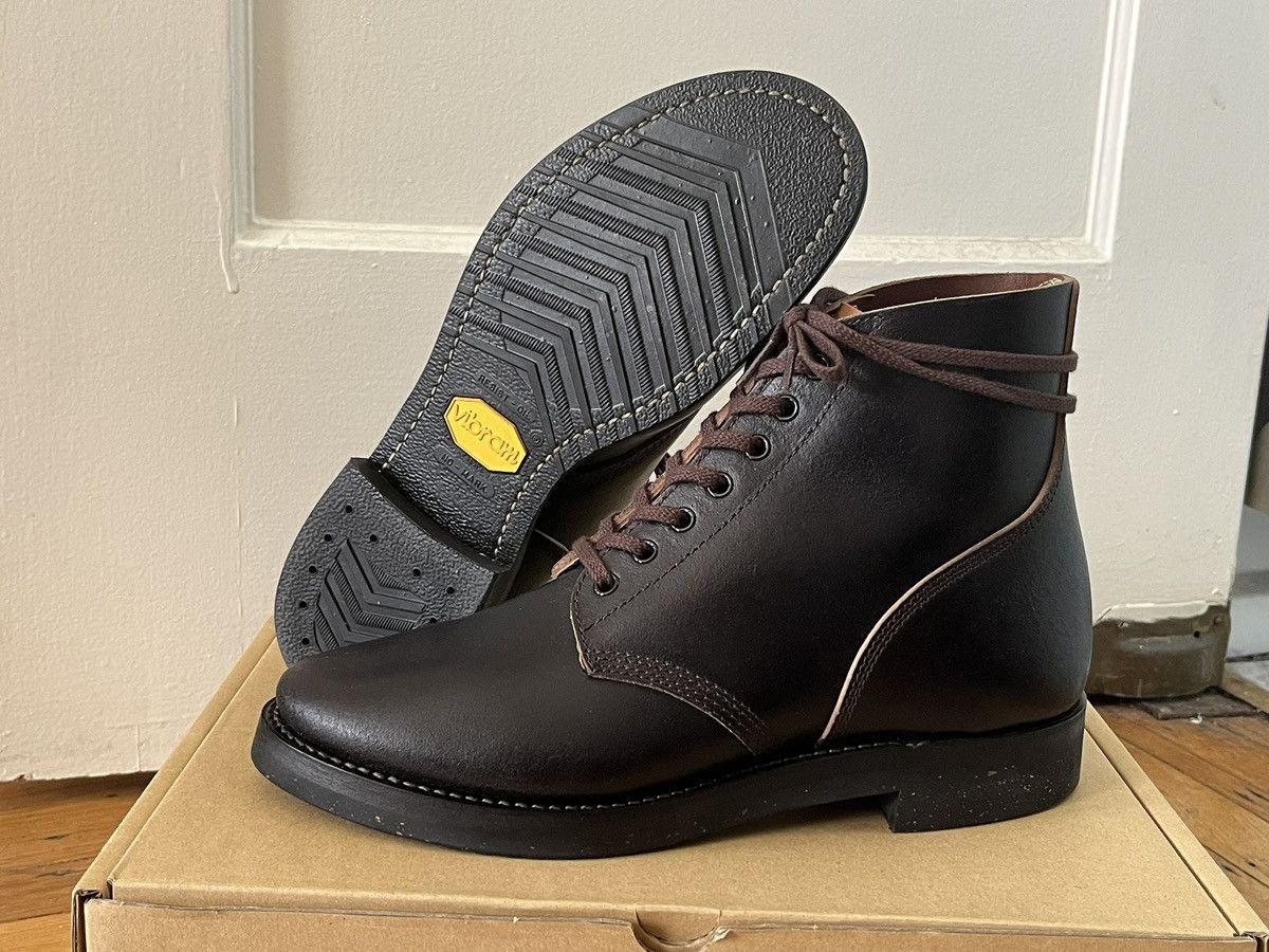 Other Skoob Infantry Waxed Flesh Black Leather M-43 Boots - Size 8 Size US 8 / EU 41 - 1 Thumbnail