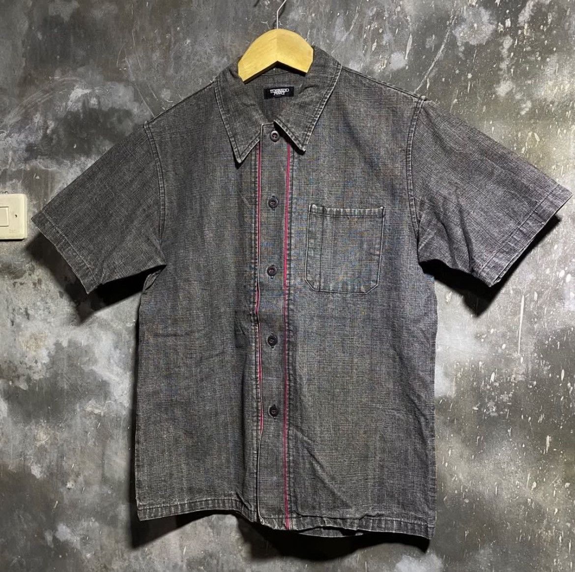 If Six Was Nine × Tornado Mart Tornado Mart Shirt (Denim) Size US M / EU 48-50 / 2 - 2 Thumbnail