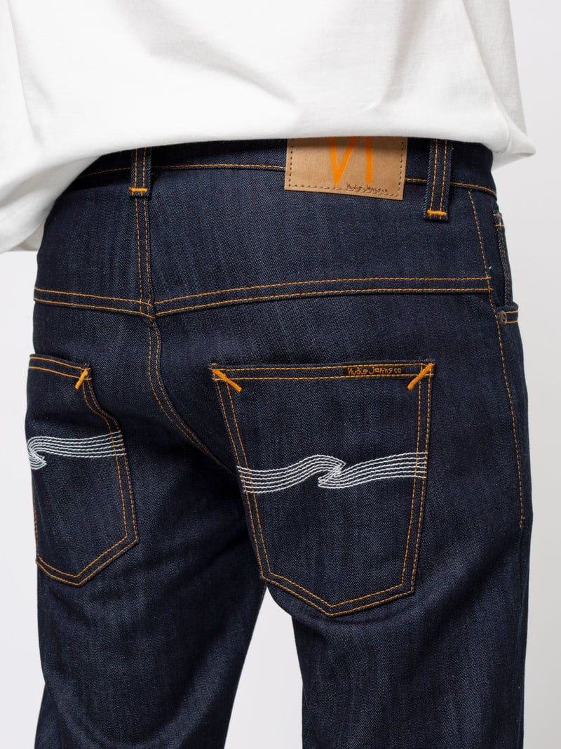 Nudie Jeans Nudie Jeans Thinn Finn Organic Dry Denim Ecru Jeans Size US 31 - 2 Thumbnail